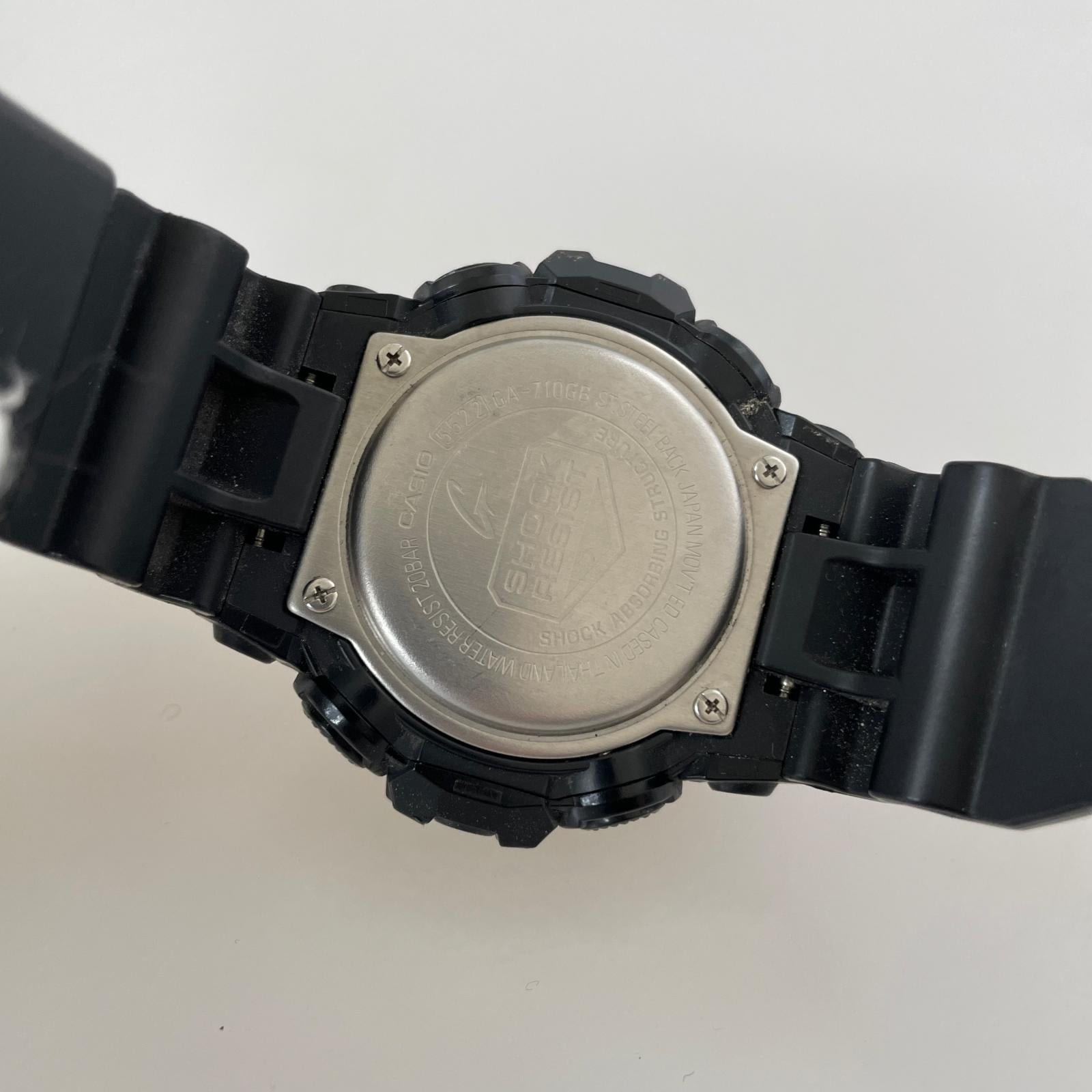 腕時計 casio ga-710gb ブラック