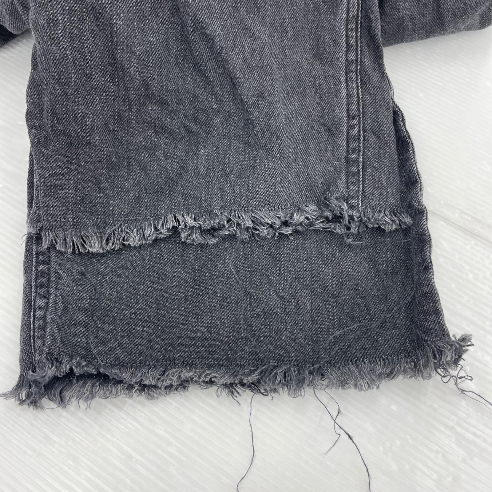 デニムパンツ HERILL 26SS Linen Denim 4PK リネンデニムパンツ 3 黒