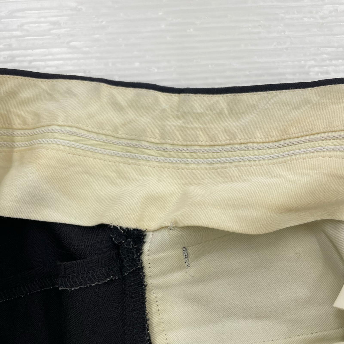 パンツ HOMME PLUS スカート付き 黒 M ブラック