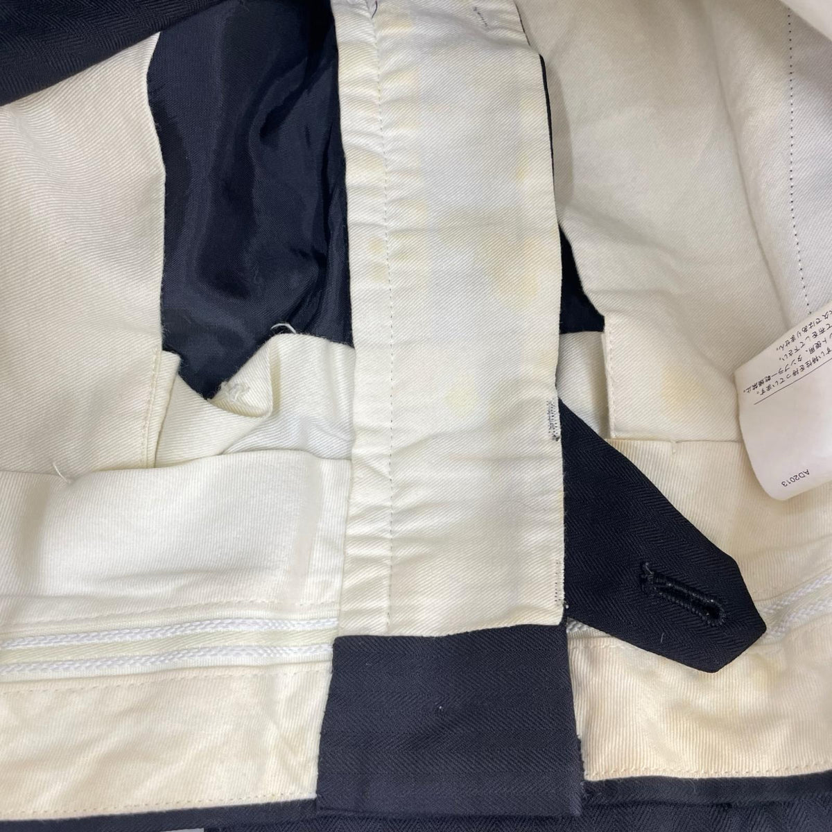 パンツ HOMME PLUS スカート付き 黒 M ブラック