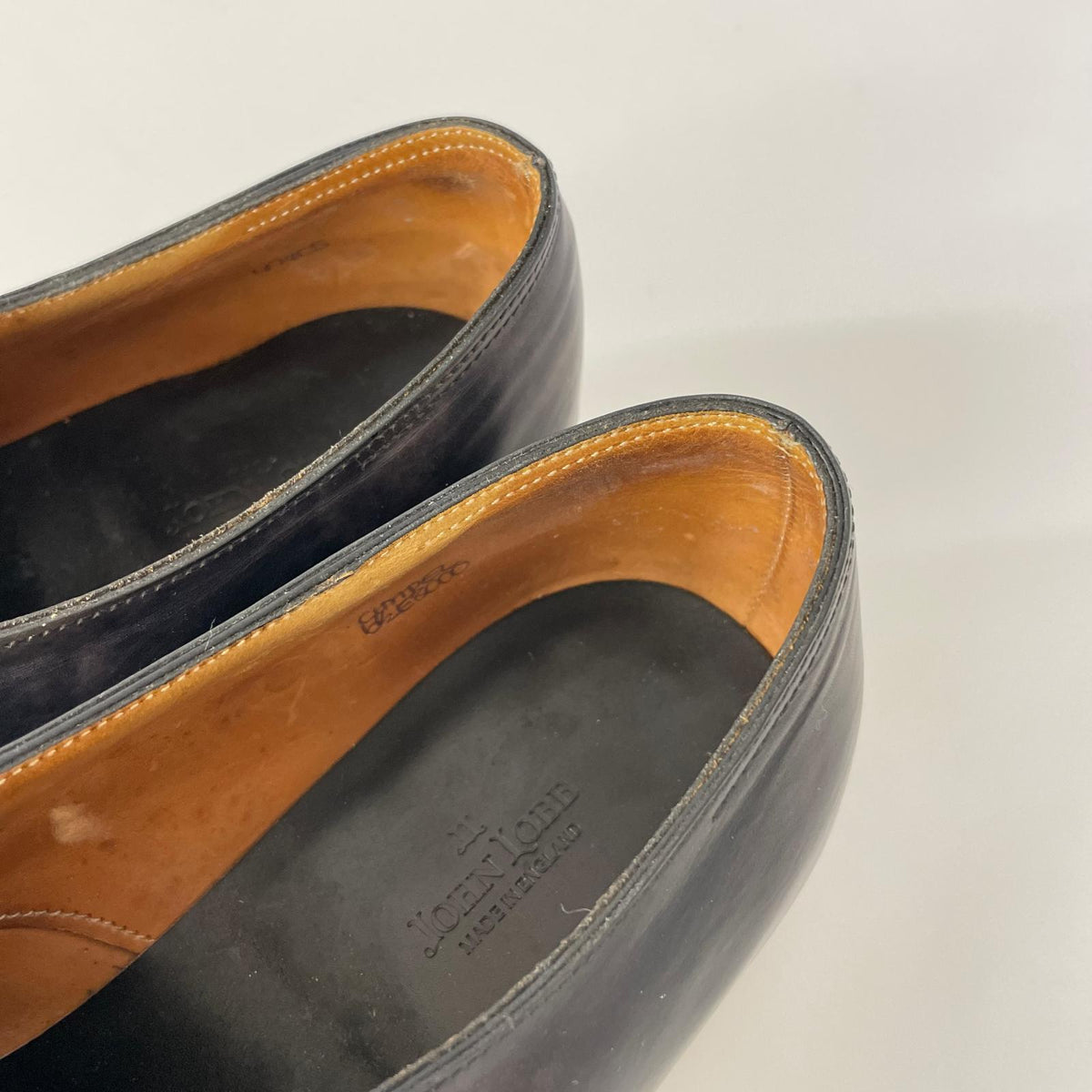 シューズ JOHN LOBB Chapel ブラック×ミュージアム (6) ブラック