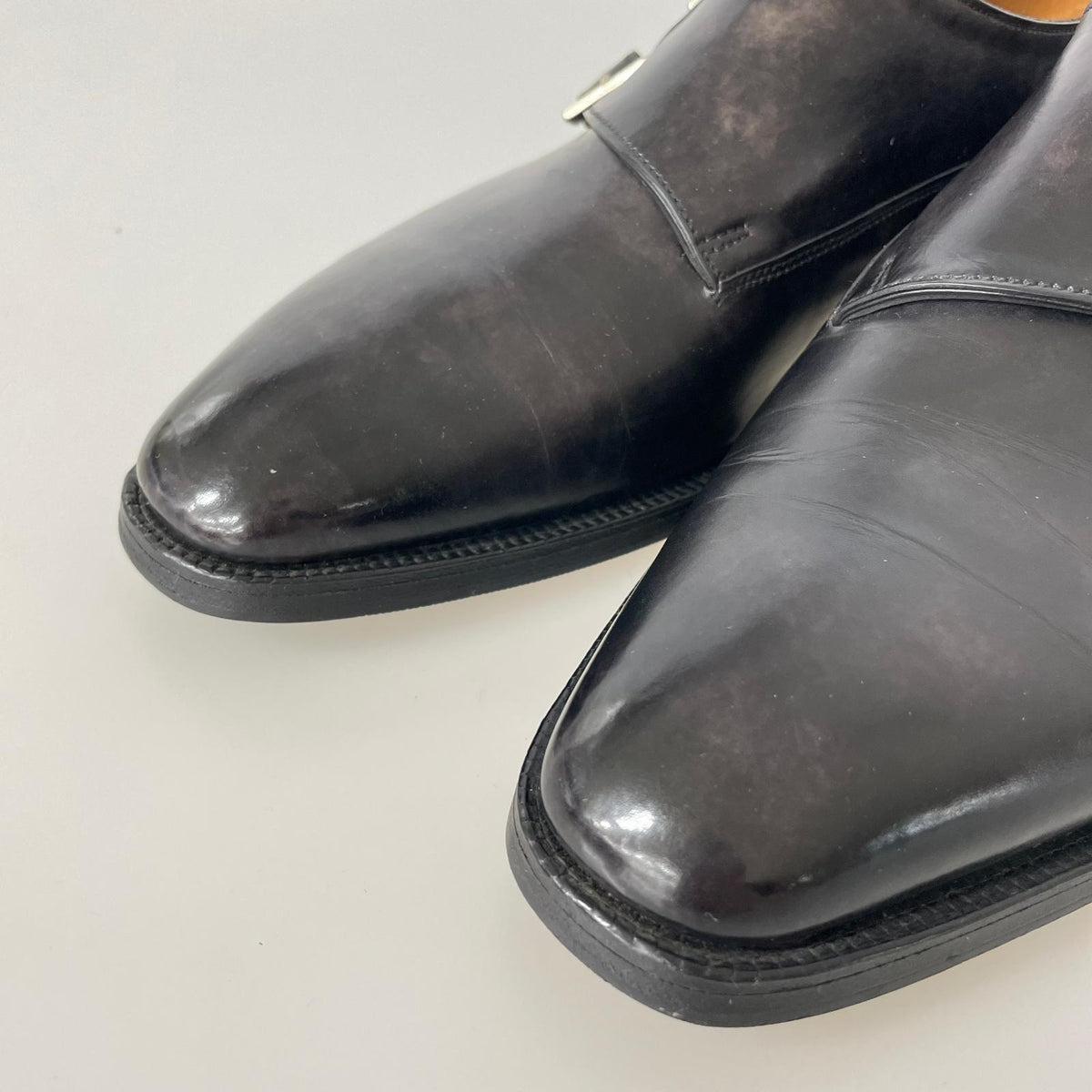 シューズ JOHN LOBB Chapel ブラック×ミュージアム (6) ブラック