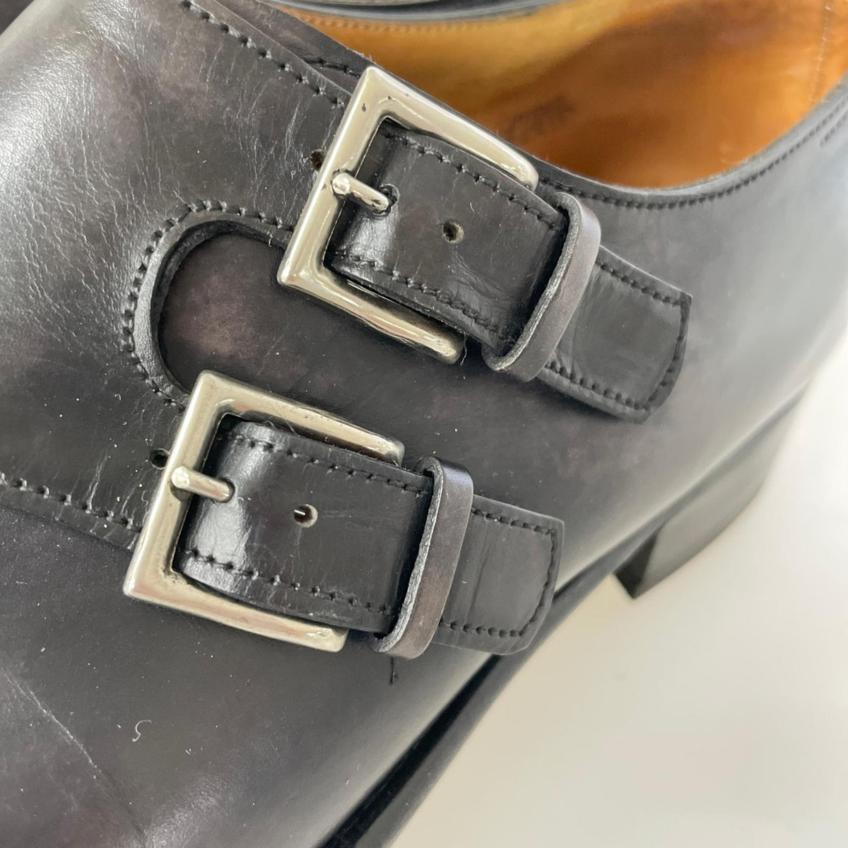 シューズ JOHN LOBB Chapel ブラック×ミュージアム (6) ブラック