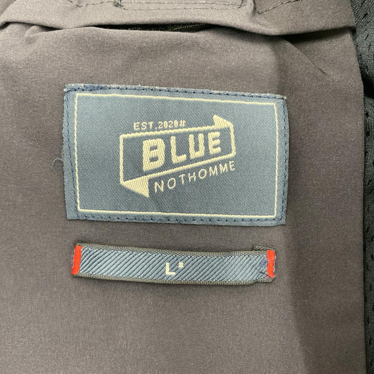 パンツ Nothomme BLUE ｱｸﾃｨﾌﾞﾅｲﾛﾝ (L) L ネイビー