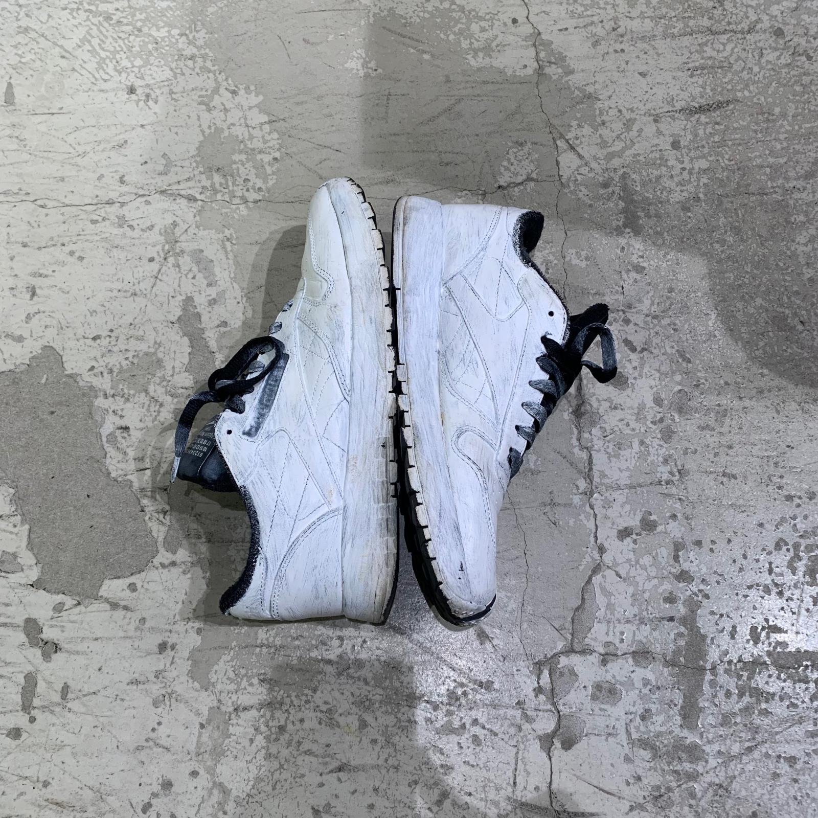 シューズ × Reebok Classic Leather Tabi ペンキ