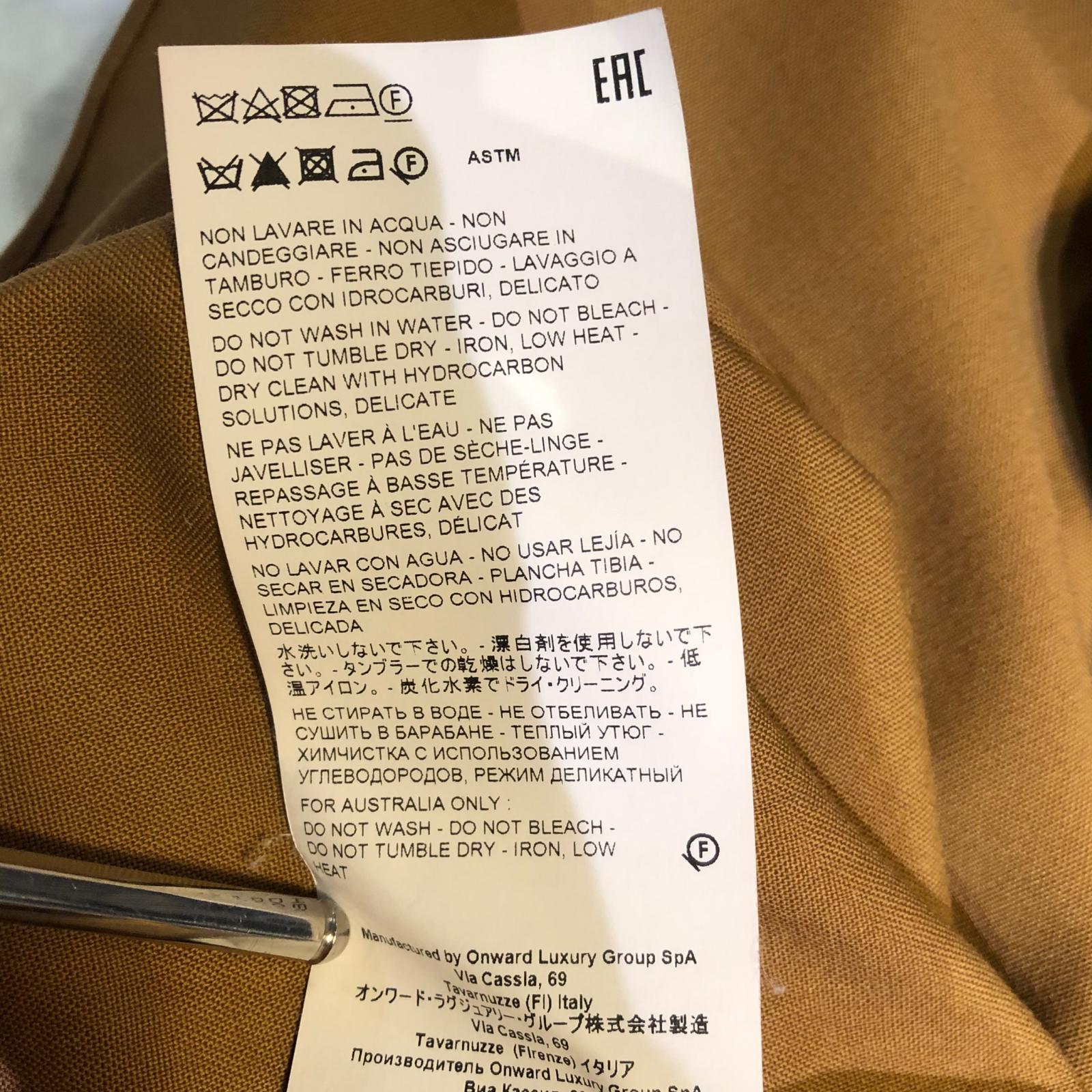 長袖シャツ INA WOOL WOVEN OVERSHIRT M