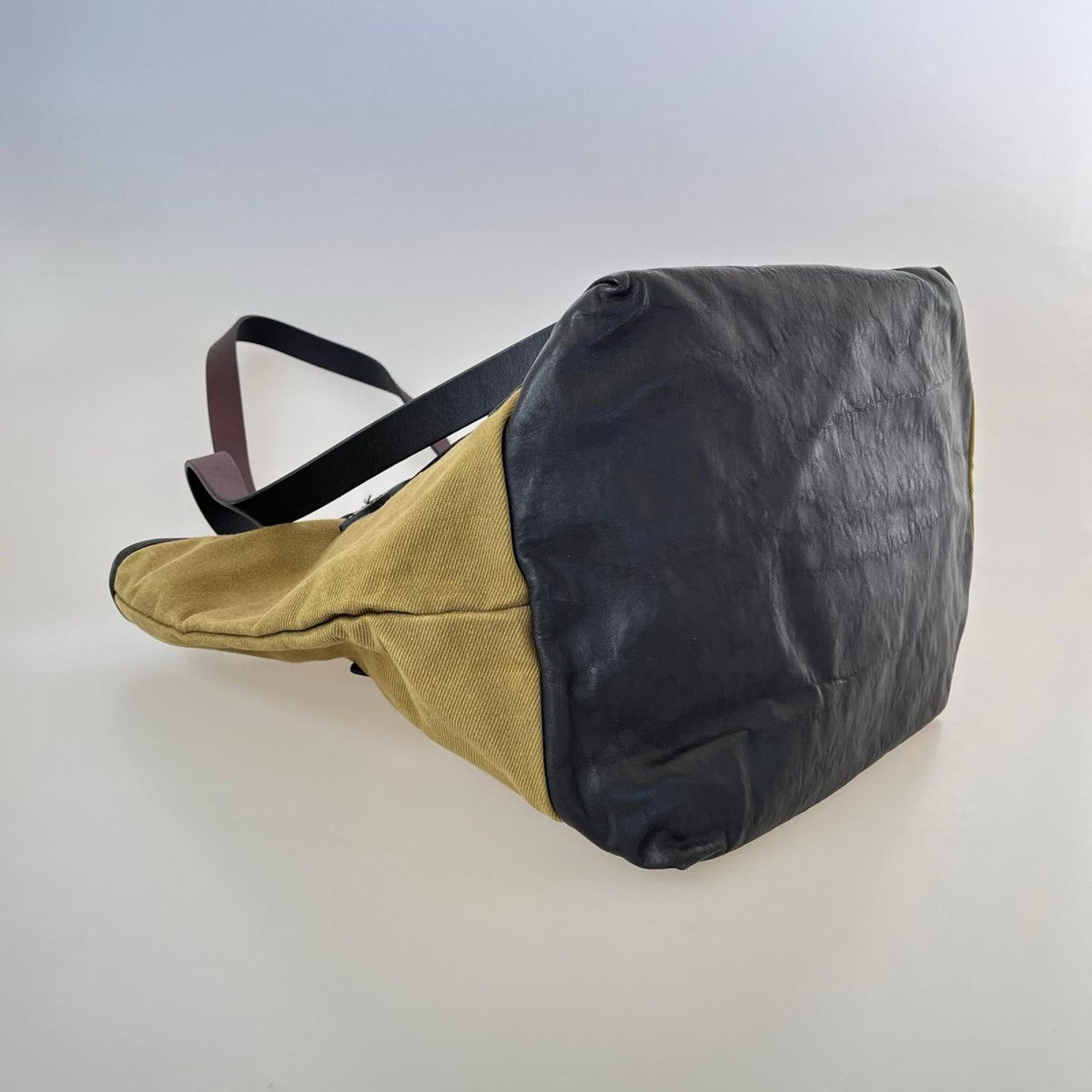 その他バッグ ﾚｻﾞｰ切替/ｷｬﾝﾊﾞｽ/ﾄｰﾄ/ﾍﾞｰｼﾞｭ ベージュ