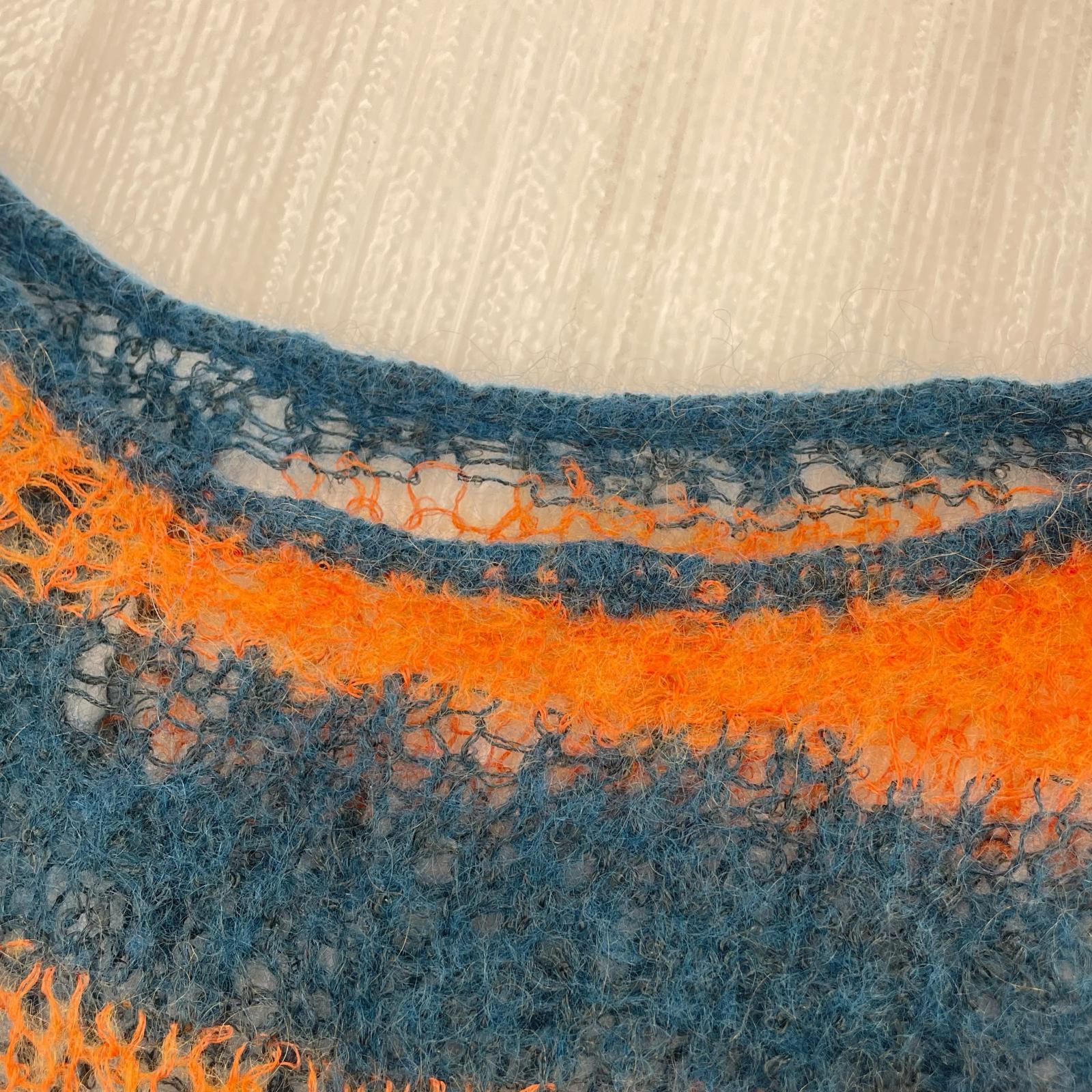 ニット soduk 22ss patcheork knit tops