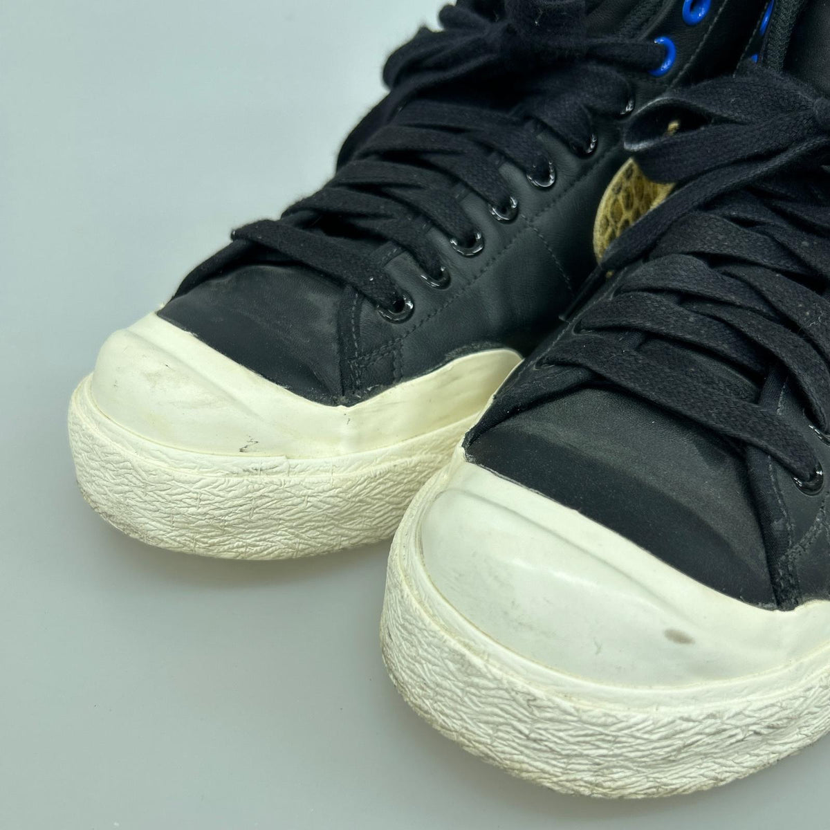 スニーカー ALL COURT MID 408577-001 (28cm) ブラック×蛇柄 28cm (US10 UK9 1/2 EU46) ブラック