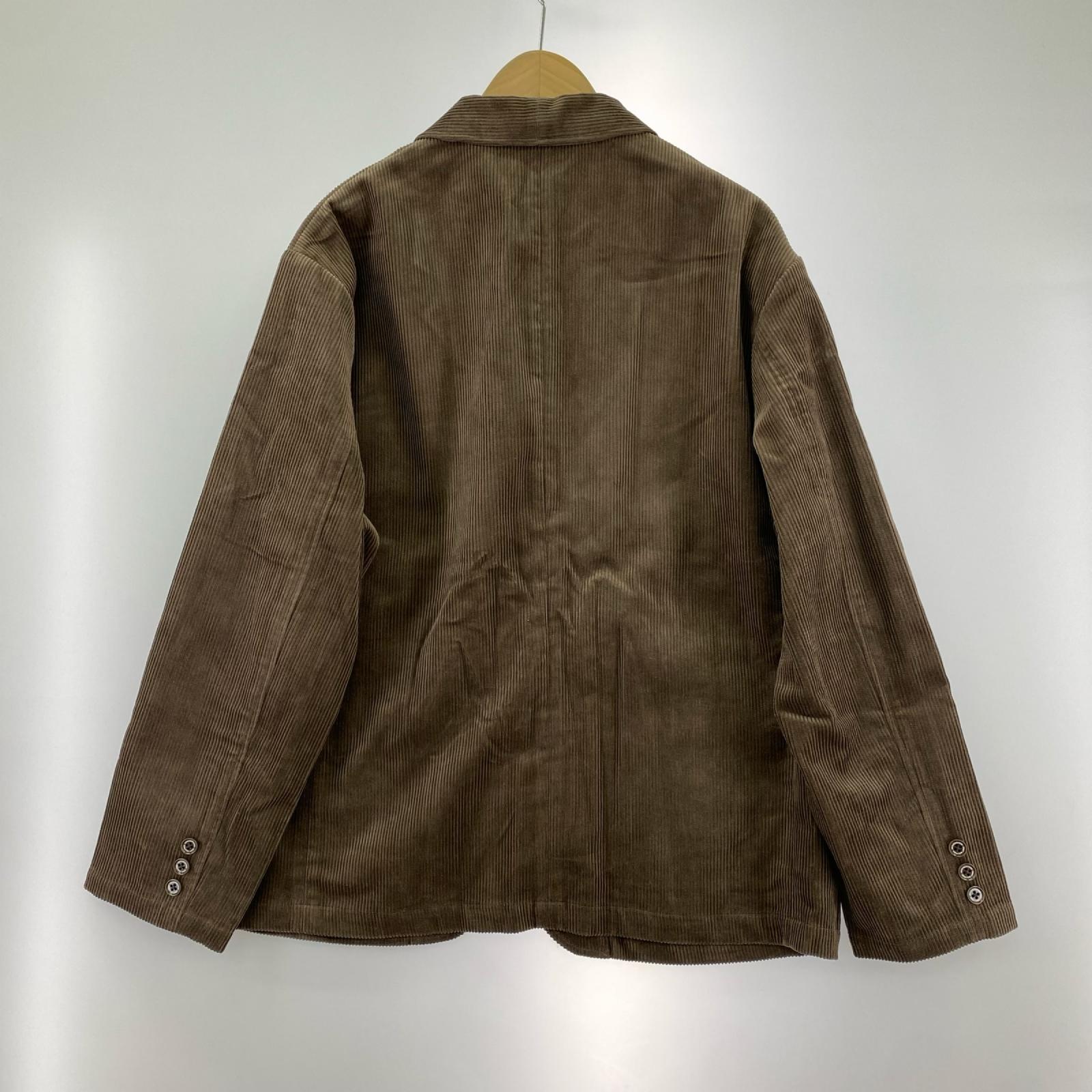 ジャケット CORDUROY 3B JACKET 252ZANH-JKM01 L ブラウン L ブラウン