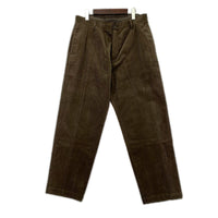 パンツ CORDUROY PLAIN PANTS 252ZANH-PTM05 (L) L ブラウン