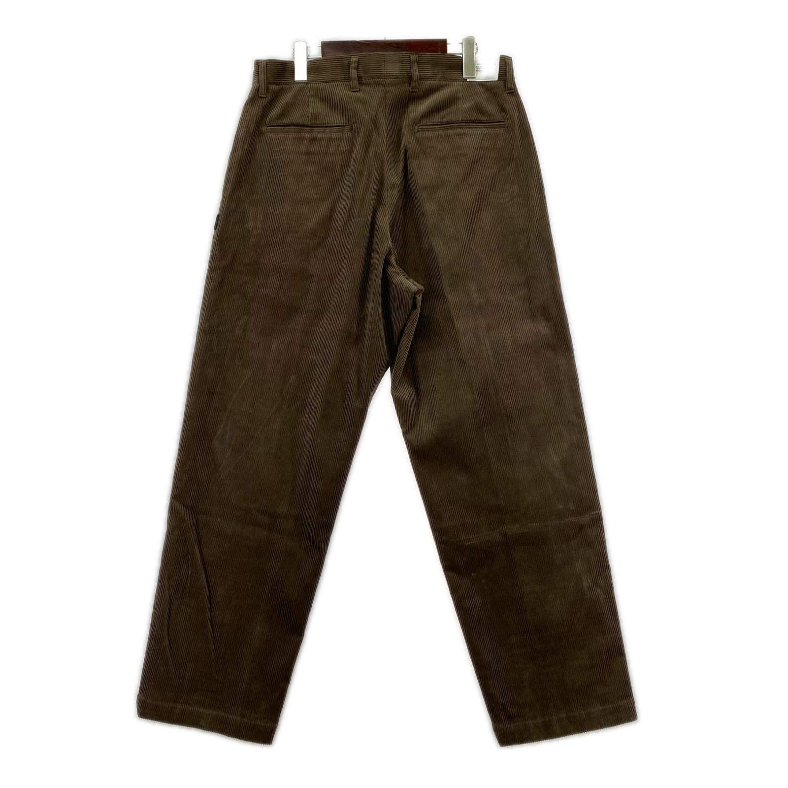 パンツ CORDUROY PLAIN PANTS 252ZANH-PTM05 (L) L ブラウン