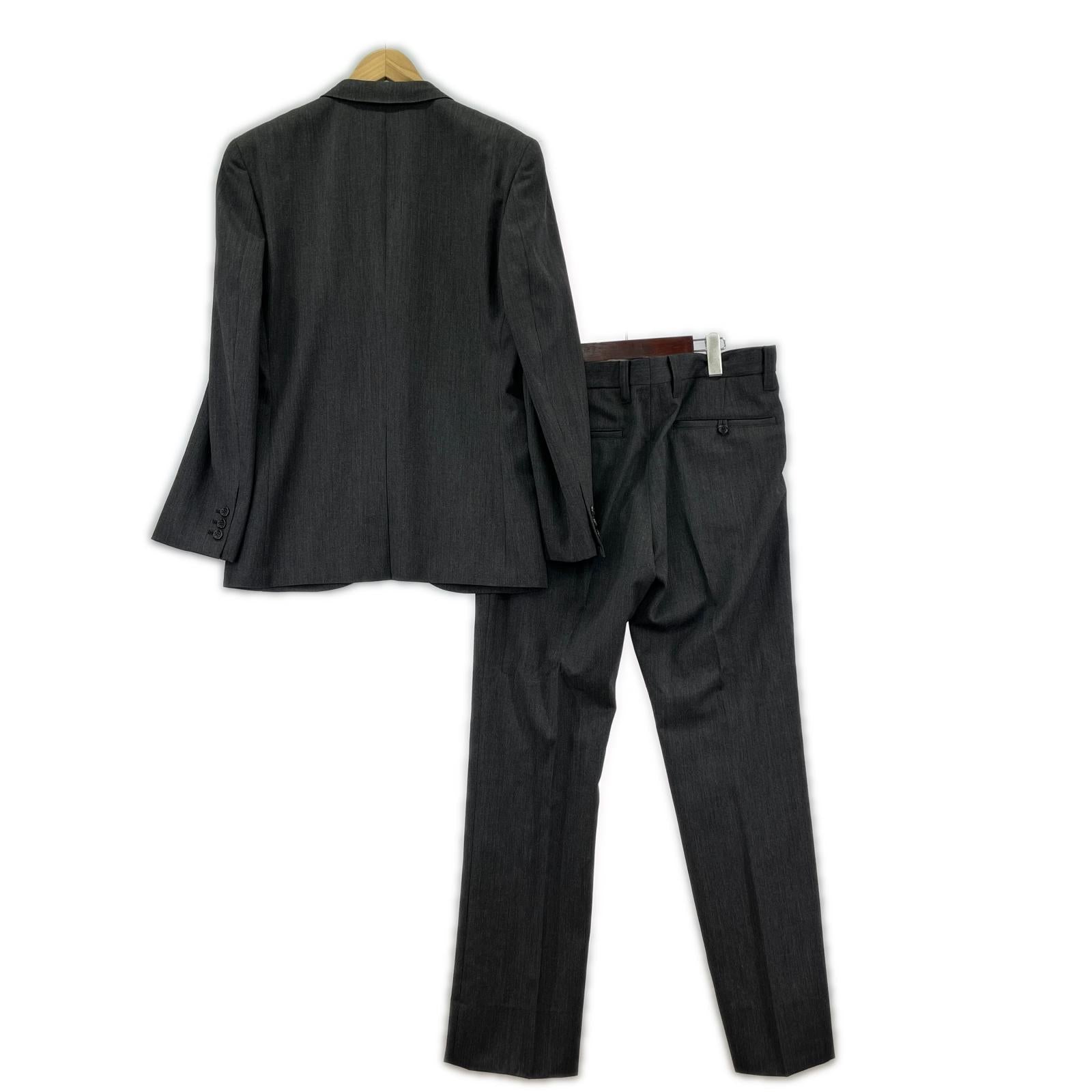 テーラードジャケット ROKUDENASHI JACKET.FORM.WOOL.GABARDINE 102SPDT-JKM03 PTM04 セットアップ L グレー