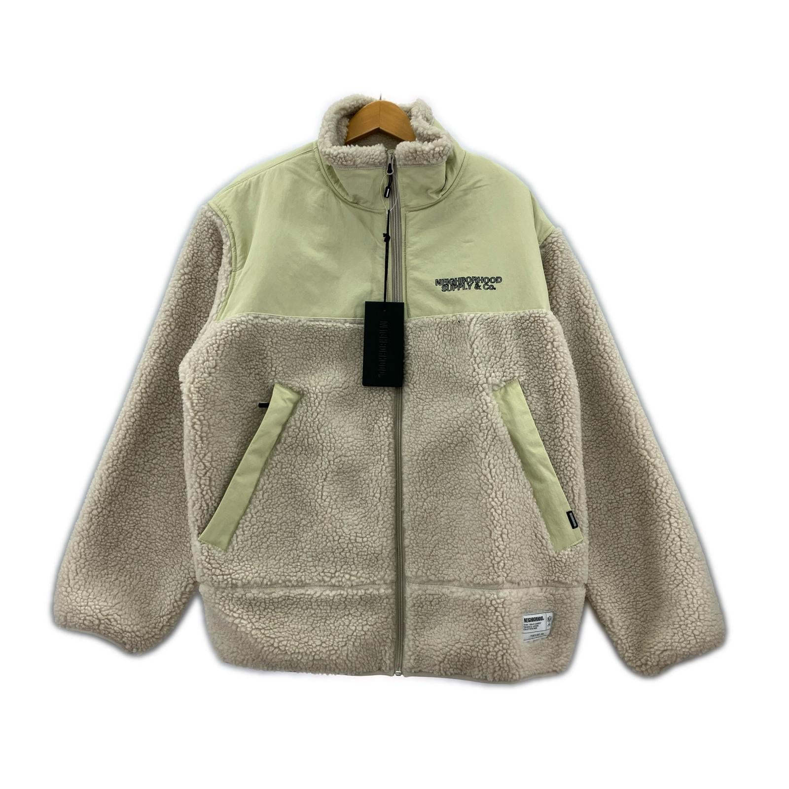 ジャケット FLEECE JACKET 252SZNH-JKM04 (XL) オフホワイト