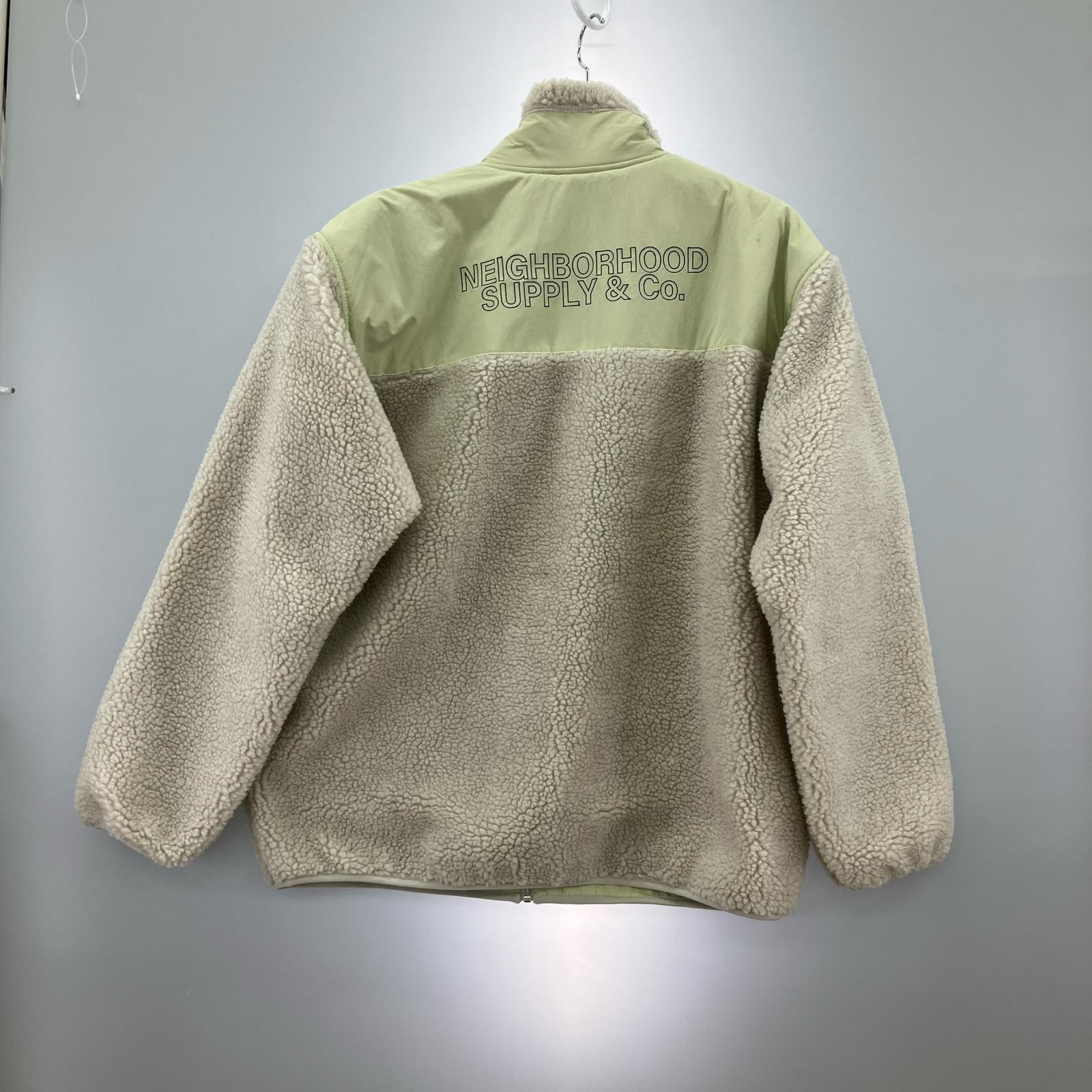 ジャケット FLEECE JACKET 252SZNH-JKM04 (XL) オフホワイト