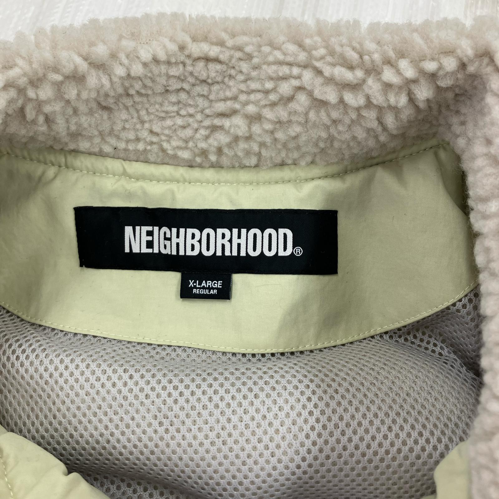 ジャケット FLEECE JACKET 252SZNH-JKM04 (XL) オフホワイト