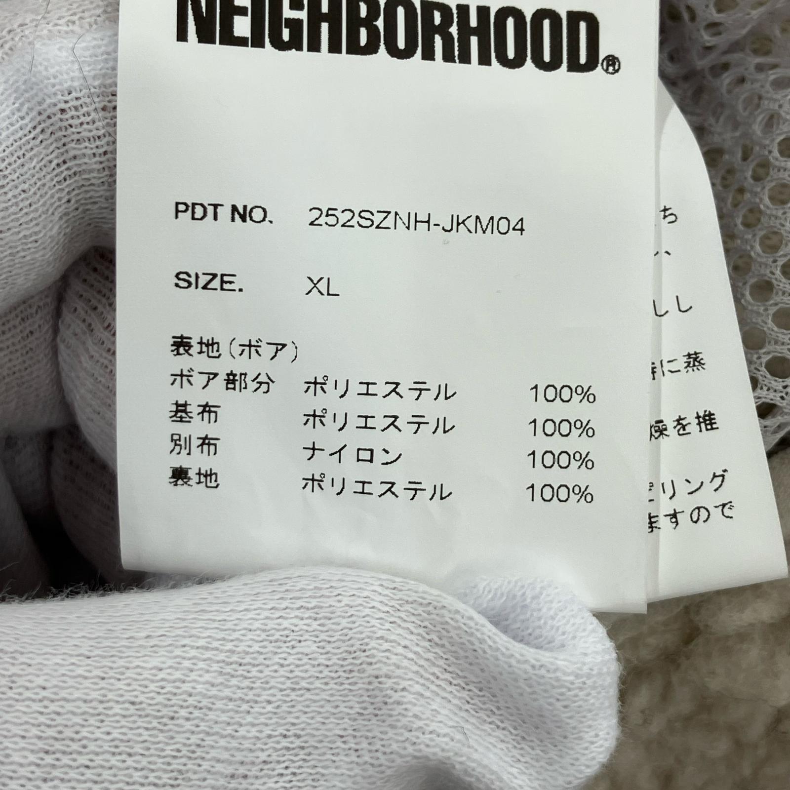 ジャケット FLEECE JACKET 252SZNH-JKM04 (XL) オフホワイト