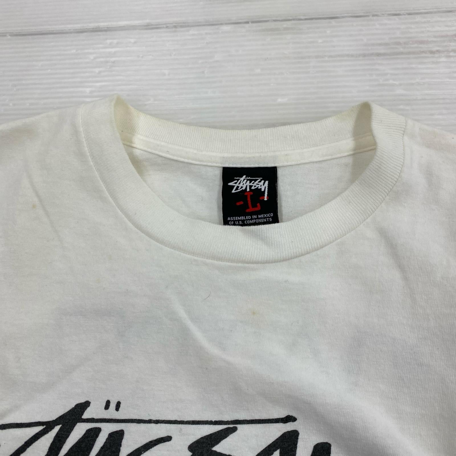 長袖Ｔシャツ 00s 5th Aniversary World Tour L/S Tee L L ホワイト