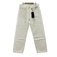 パンツ 25SS STRAIGHT PANTS 2527270N-PTM02 (L) 白 L ホワイト