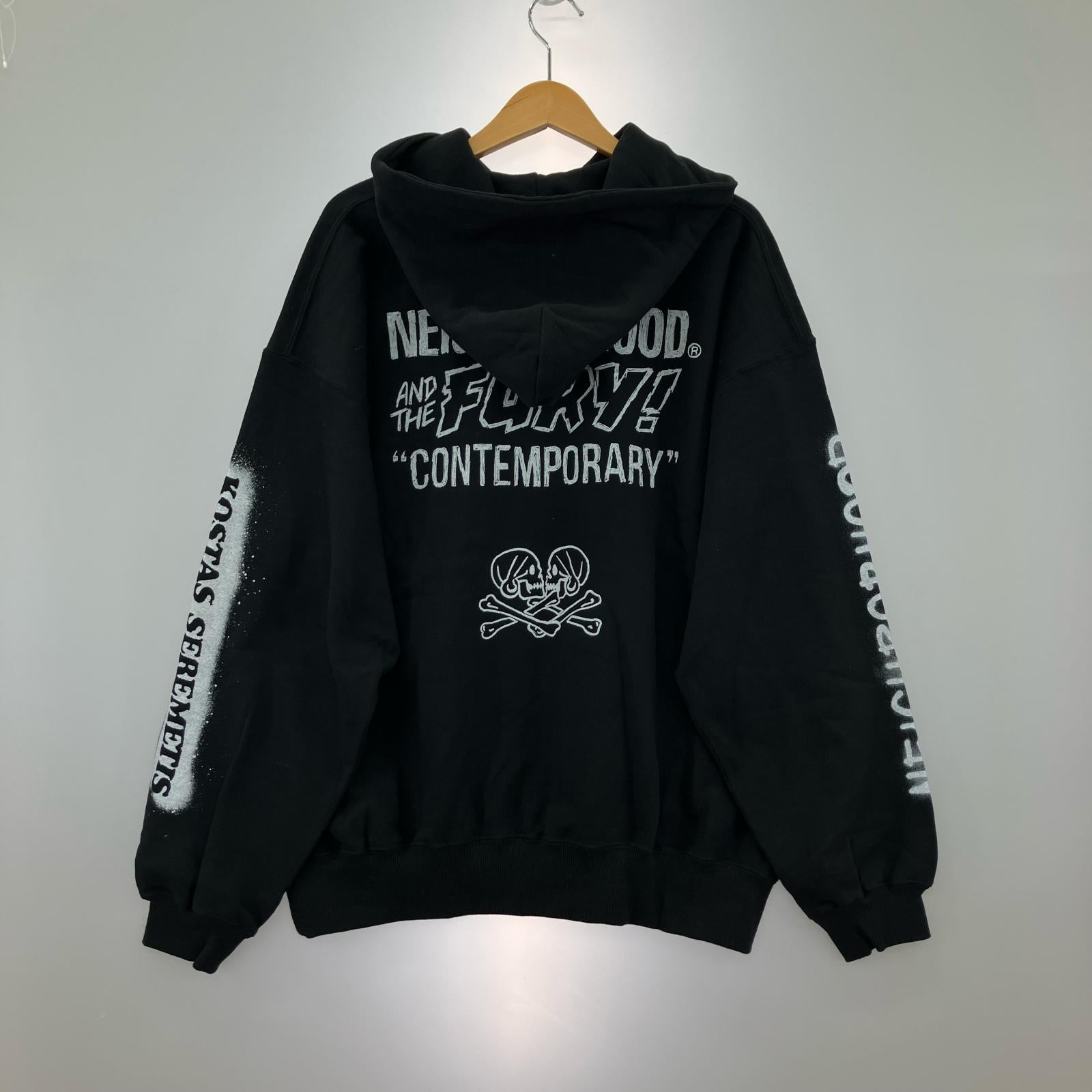 パーカー 23AW HOODED SWEAT 782-3231007 (L) ブラック L ブラック