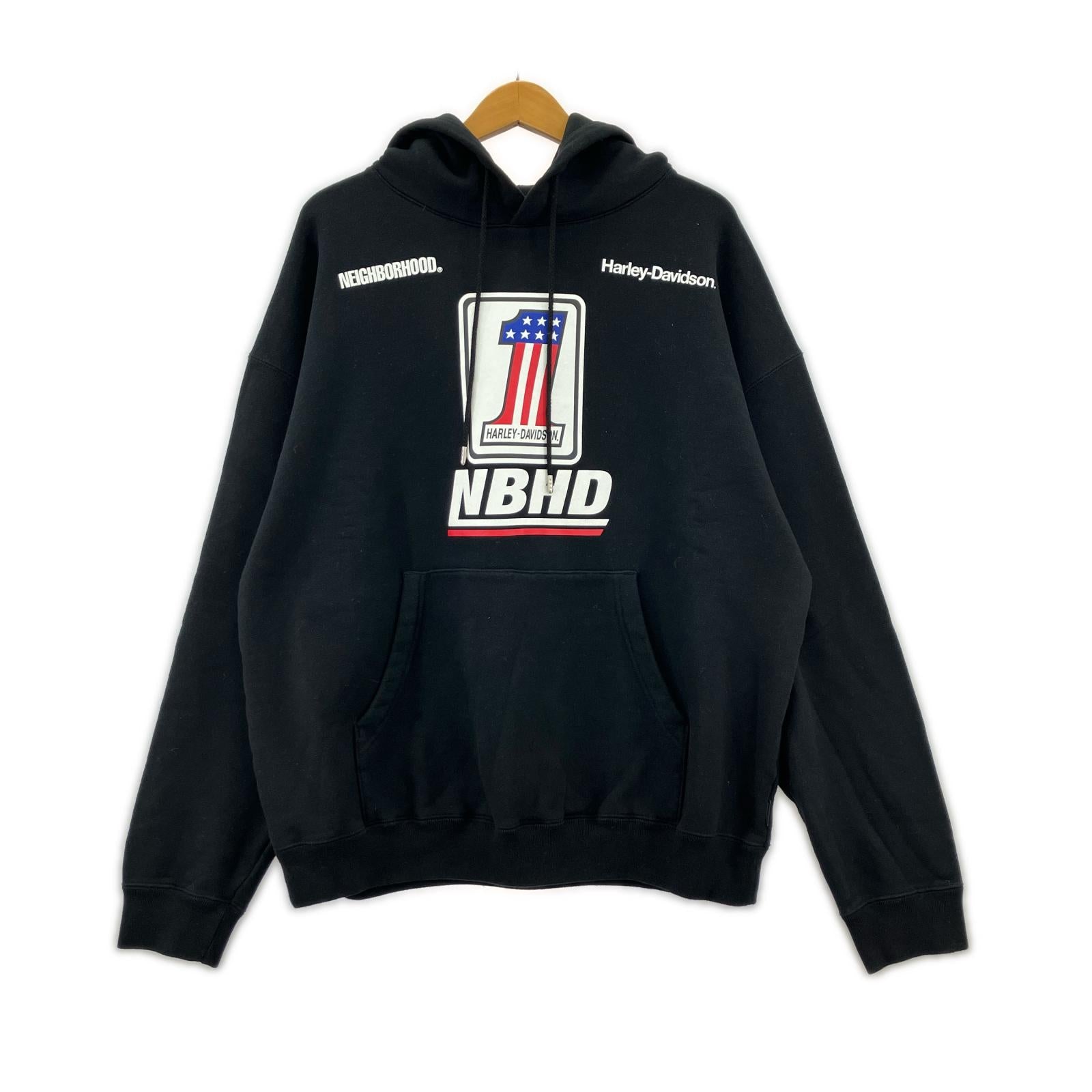 パーカー H-D.HOODED LS.CO 222UW05N-CSM01 (L) ブラック L ブラック