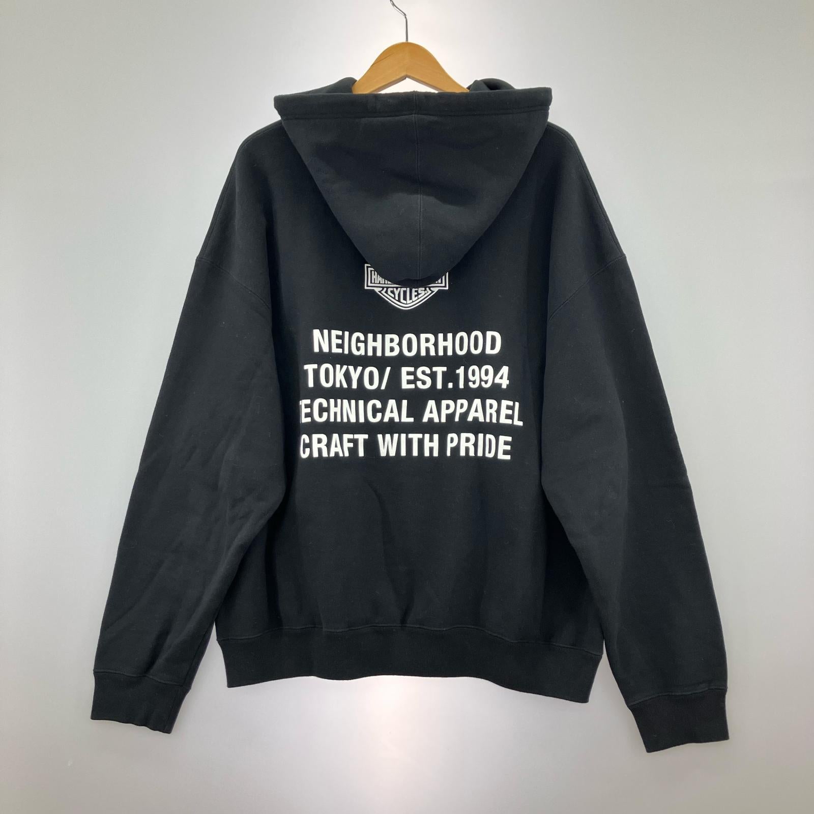 パーカー H-D.HOODED LS.CO 222UW05N-CSM01 (L) ブラック L ブラック