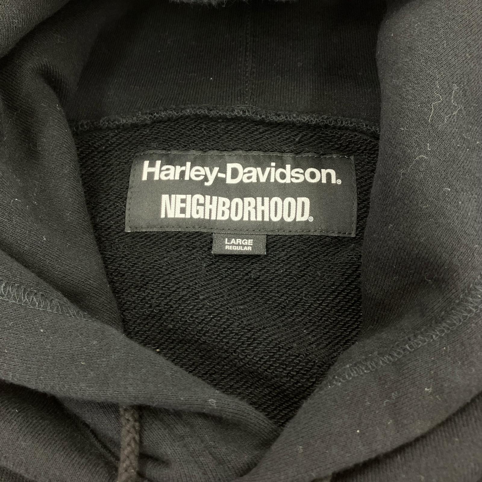 パーカー H-D.HOODED LS.CO 222UW05N-CSM01 (L) ブラック L ブラック