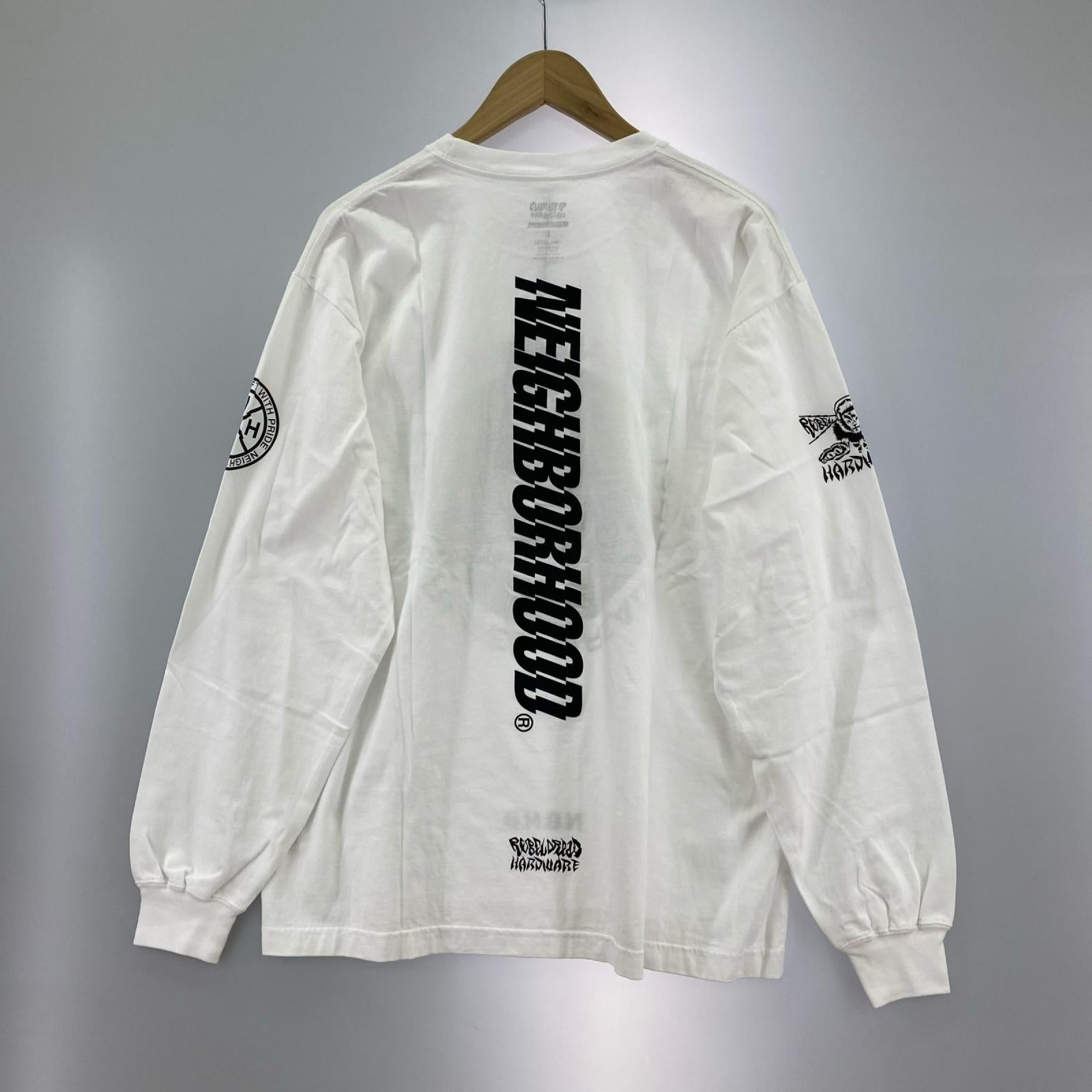 長袖Ｔシャツ Hardware TEE LS 242PCRDN-LT01 (L) ホワイト L ホワイト