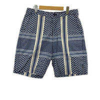 ショートパンツ SHEMAGH PATTERN SHORT PT 261ZANH-PTM12 L ネイビー