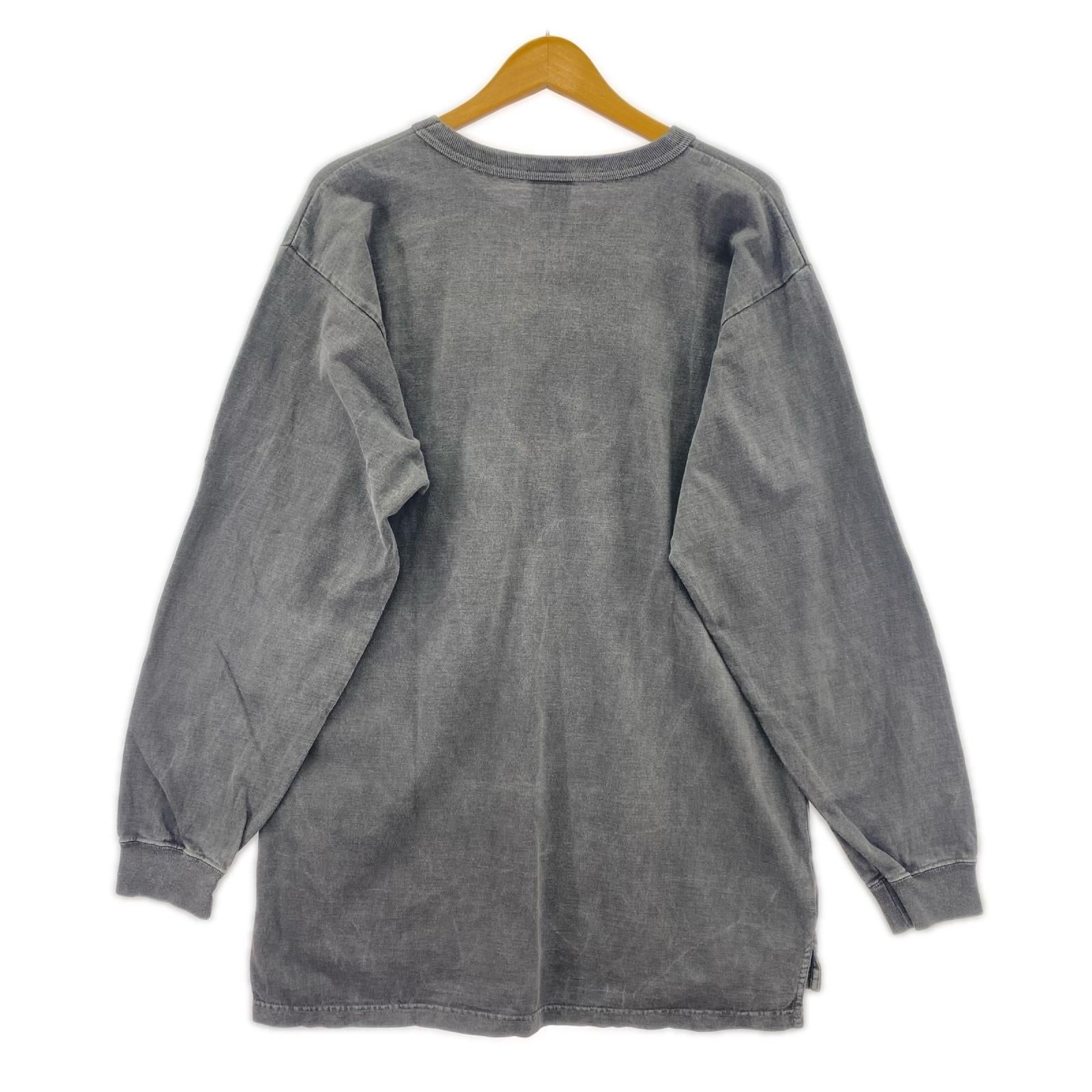 長袖Ｔシャツ DESIGN LS SYS TEE 181ATDT-CSM17 (M) 2 グレー
