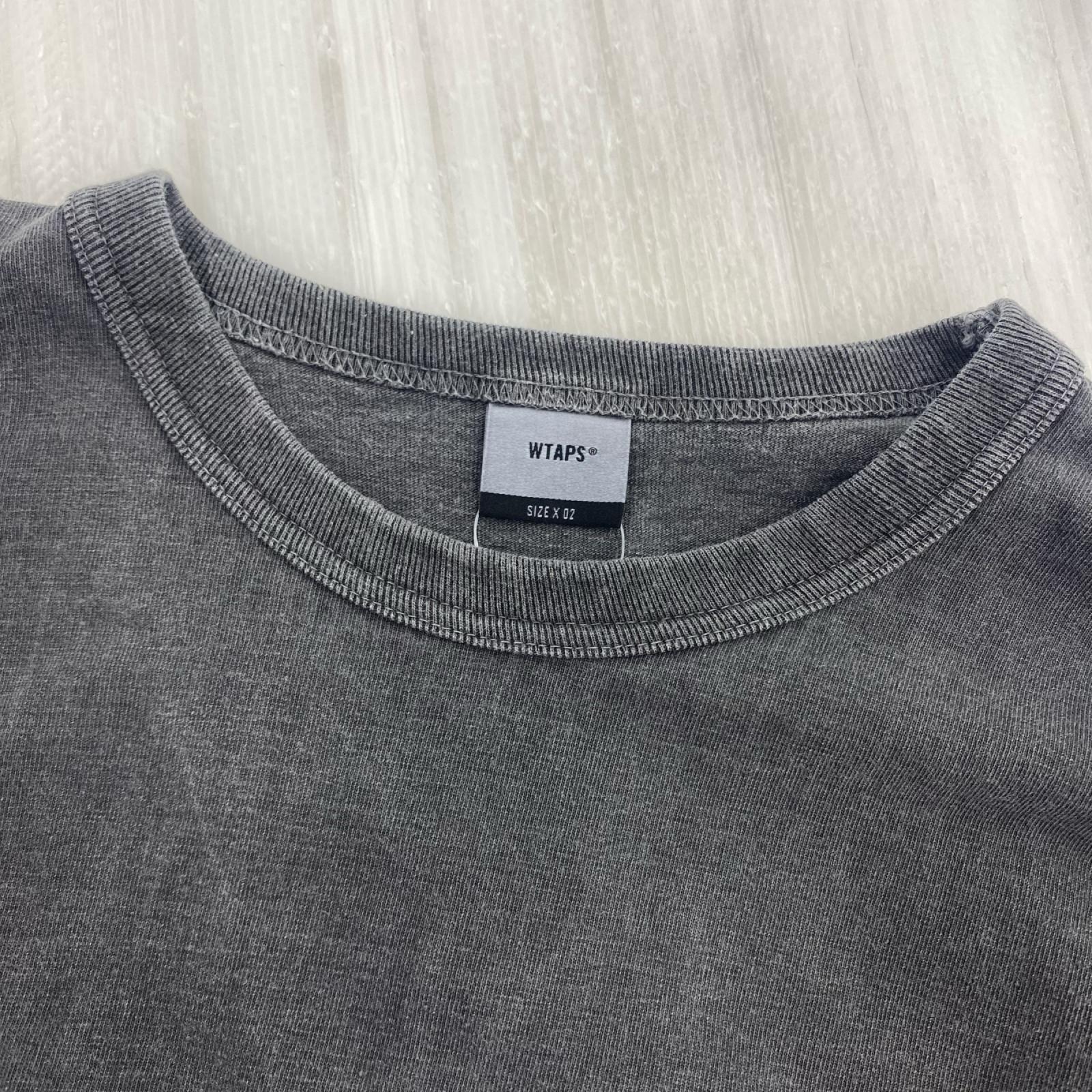 長袖Ｔシャツ DESIGN LS SYS TEE 181ATDT-CSM17 (M) 2 グレー