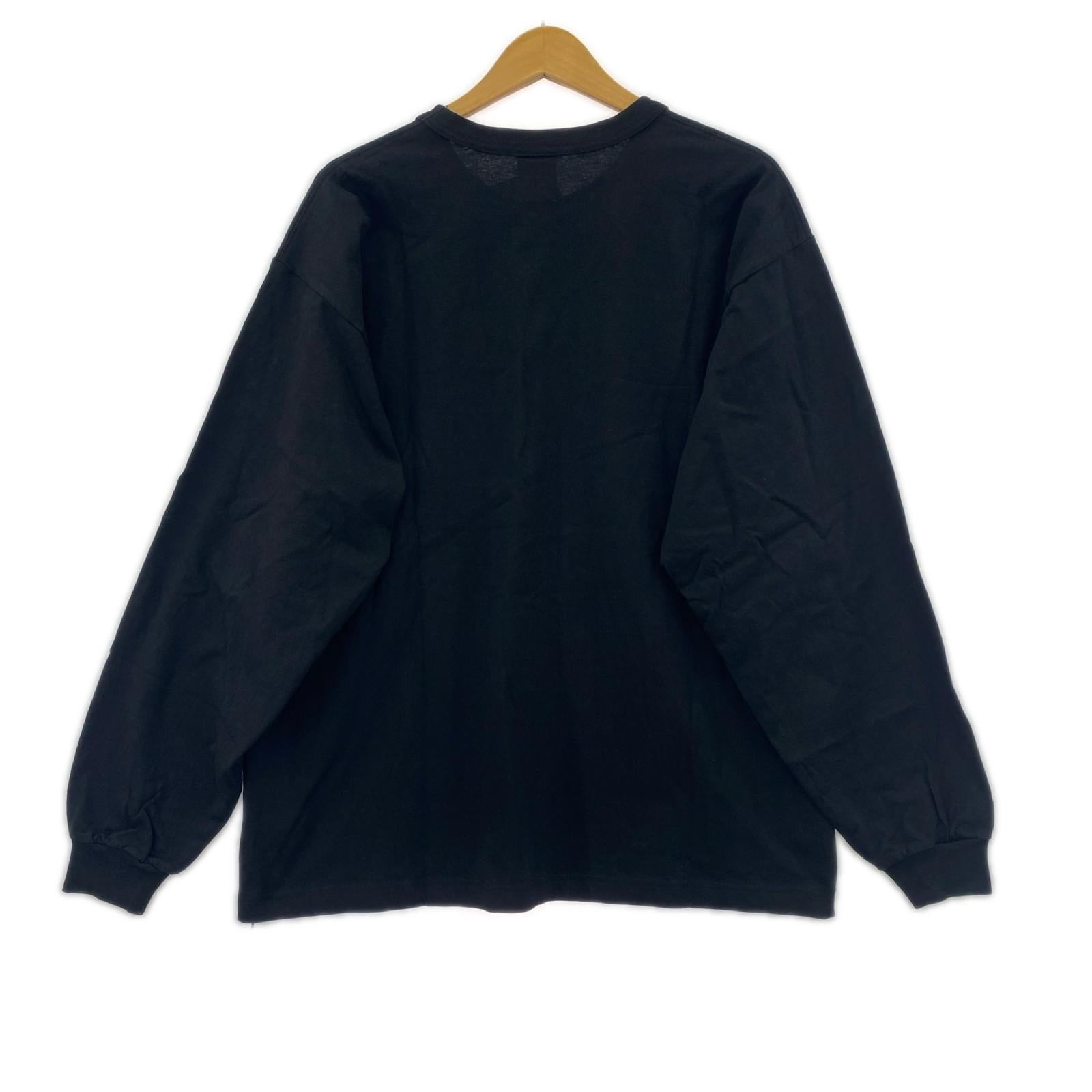 長袖Ｔシャツ Academy LS TEE 222HBCHD-CSM02S (3) ブラック L ブラック