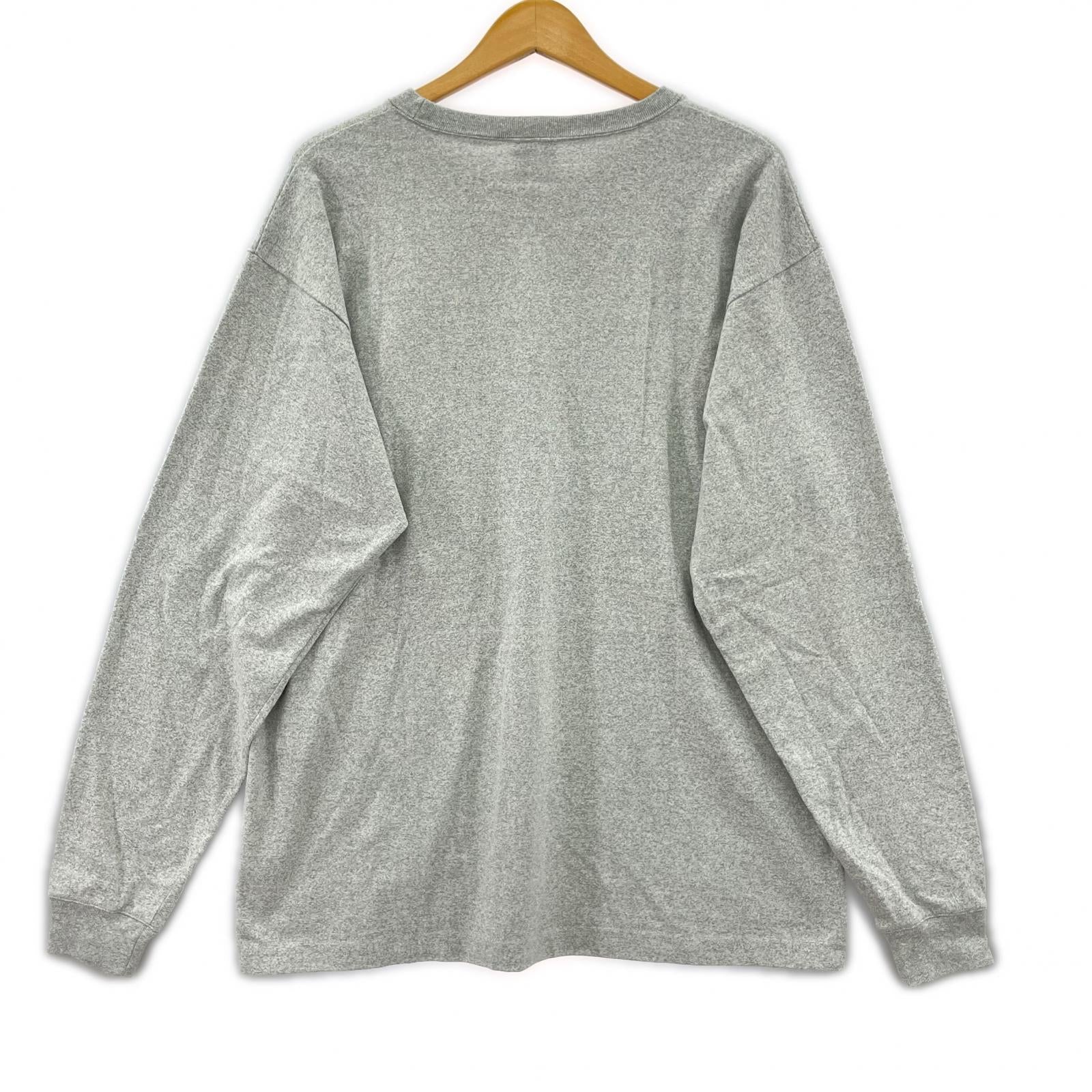 長袖Ｔシャツ BLANK LS SYSTEM 181ATDT-CSM04 (2) グレー 2 グレー