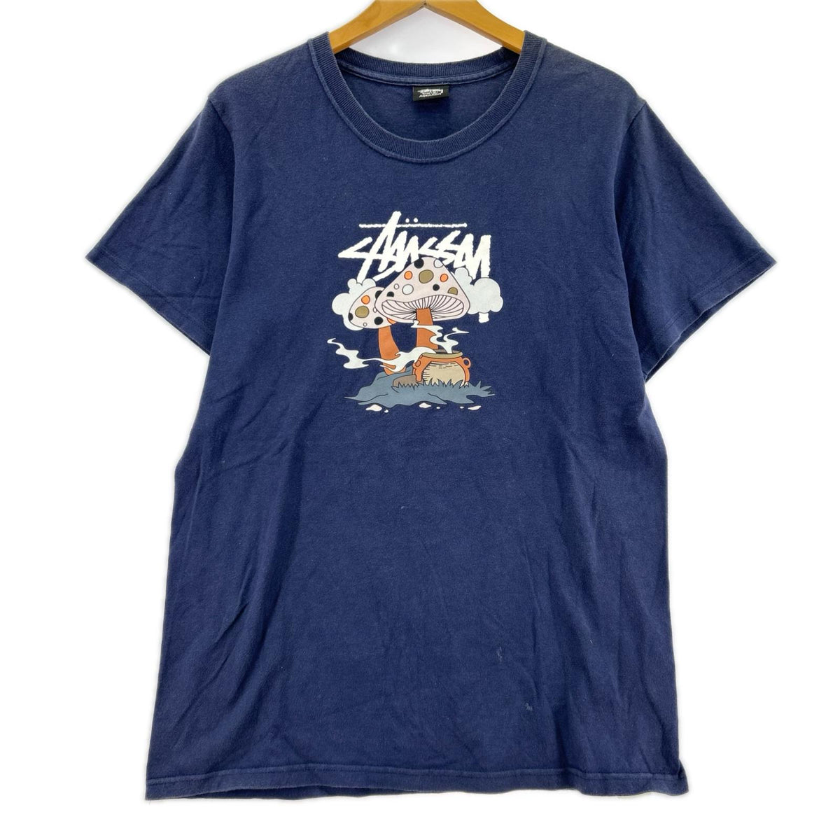 半袖Ｔシャツ Ｍushroom Tee S ネイビー