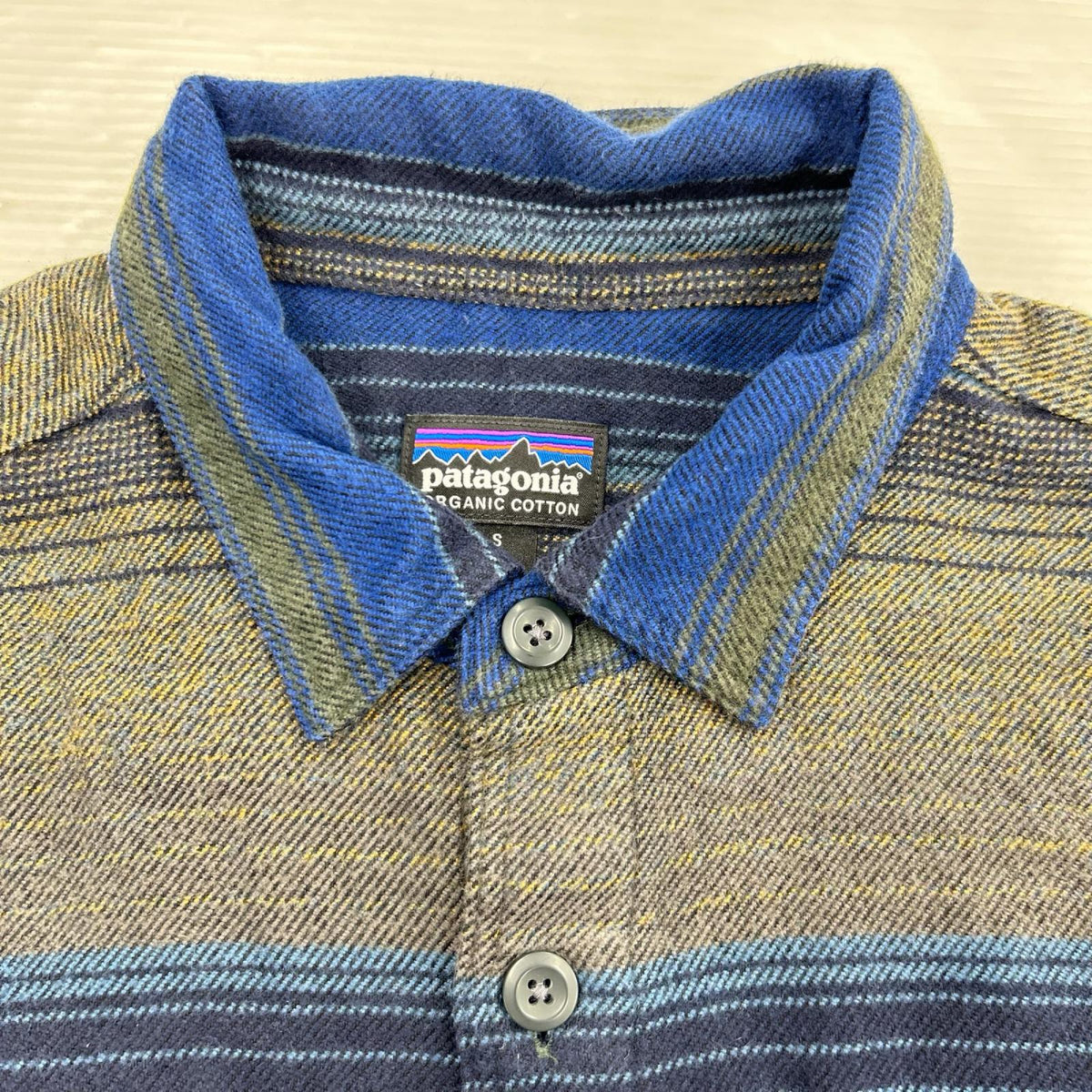 長袖シャツ Fjord Flannel Shirt S ブルー