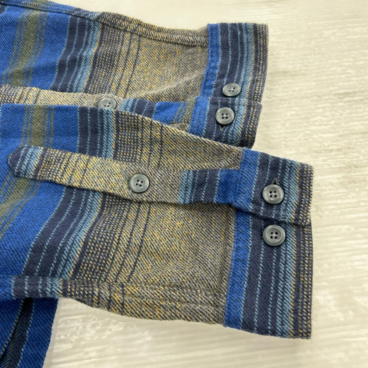 長袖シャツ Fjord Flannel Shirt S ブルー