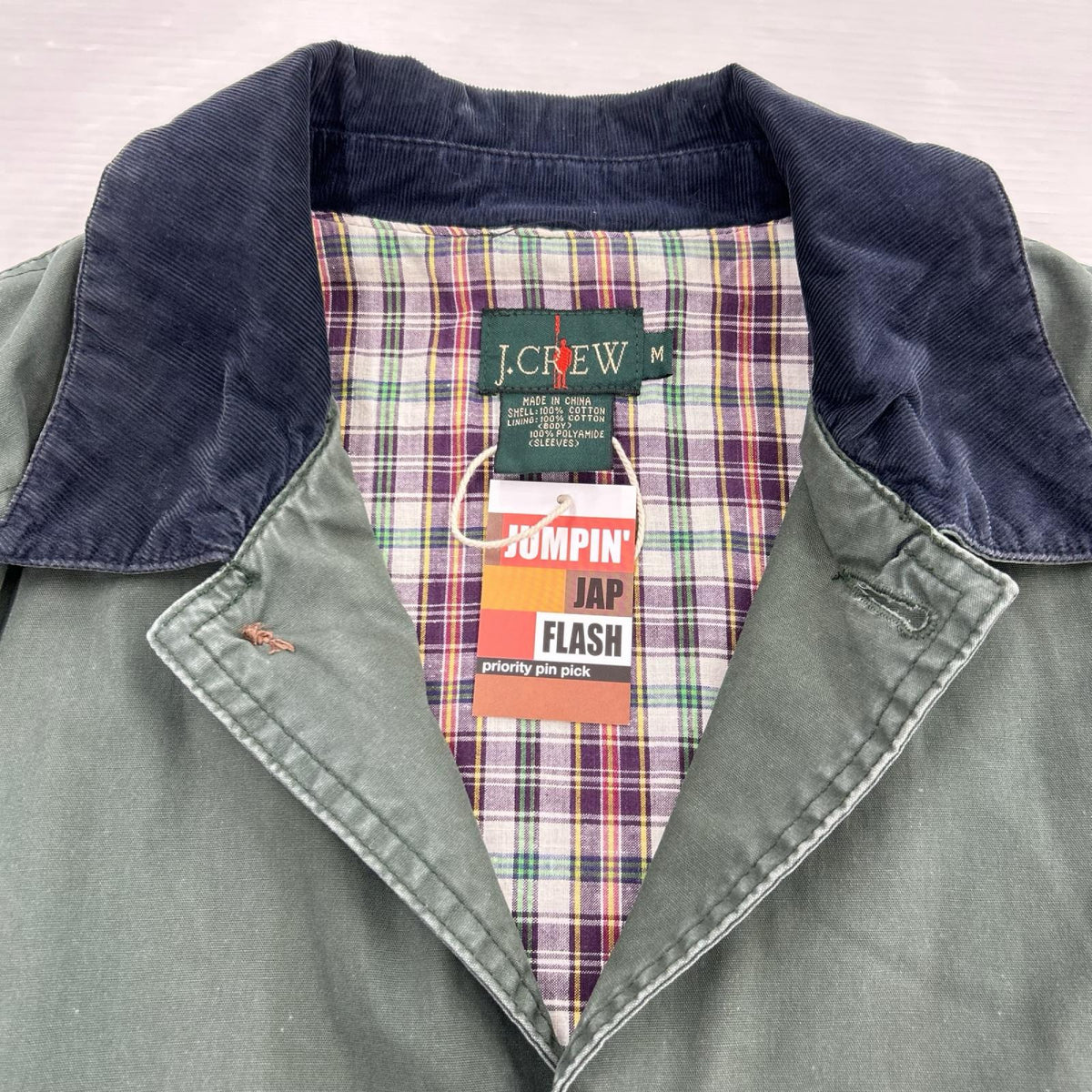 ジャケット 巨人ﾀｸﾞ ﾊﾝﾃｨﾝｸﾞｼﾞｬｹｯﾄ M グリーン