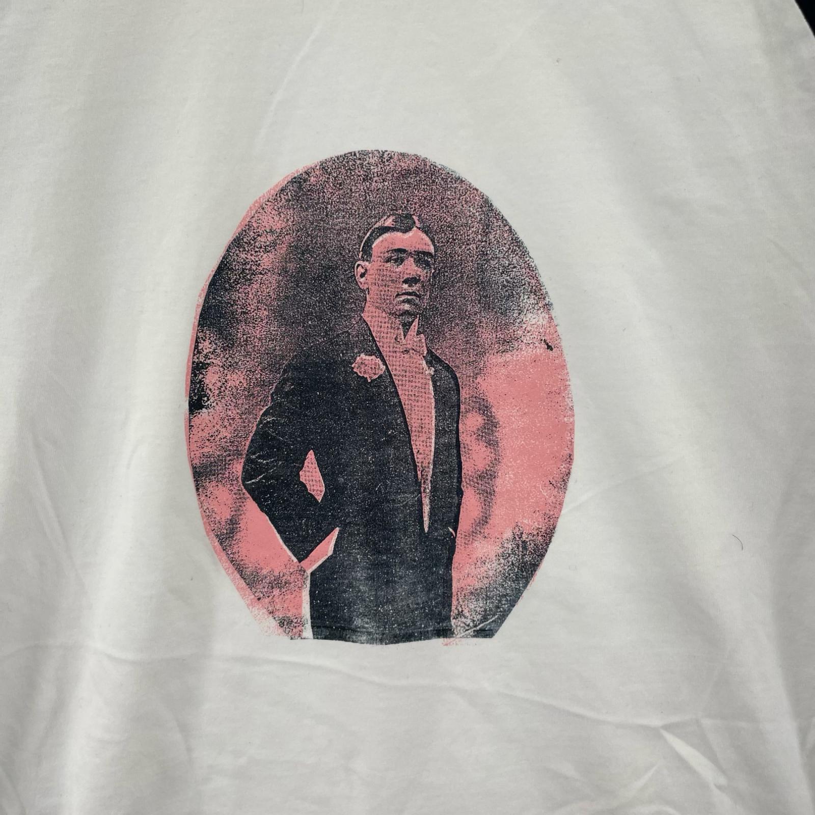 半袖Ｔシャツ DECHAMPS MOREAU T-SHIRT S 紺×白