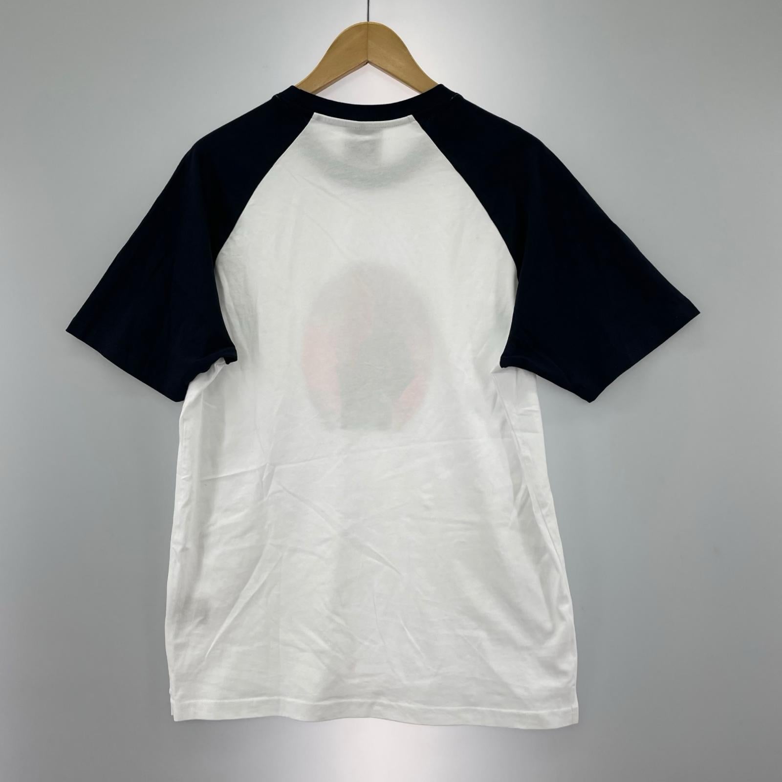 半袖Ｔシャツ DECHAMPS MOREAU T-SHIRT S 紺×白