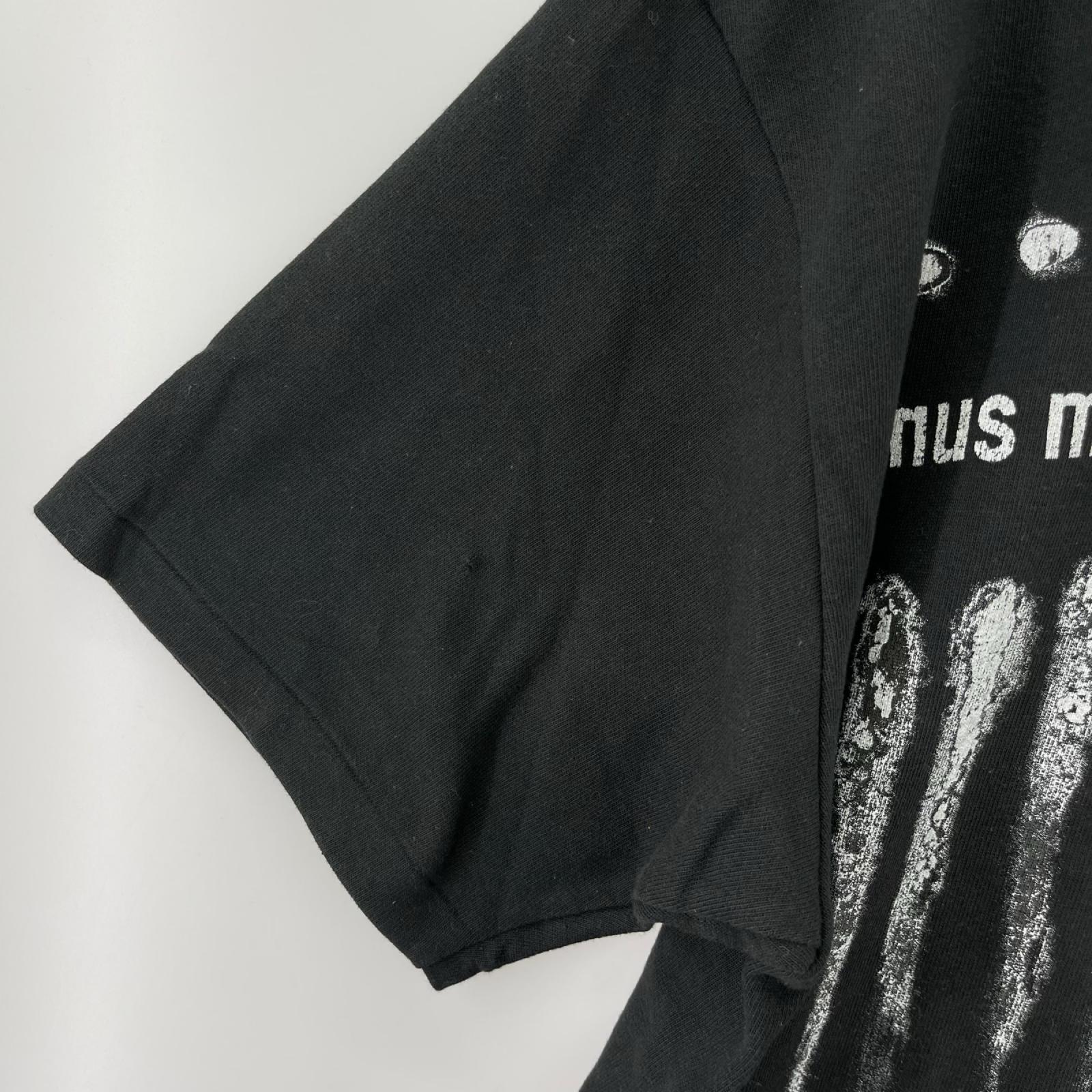 半袖Ｔシャツ MINUS Bootleg Tee MONOCHROME SHINE BLACK L 黒 2 ブラック