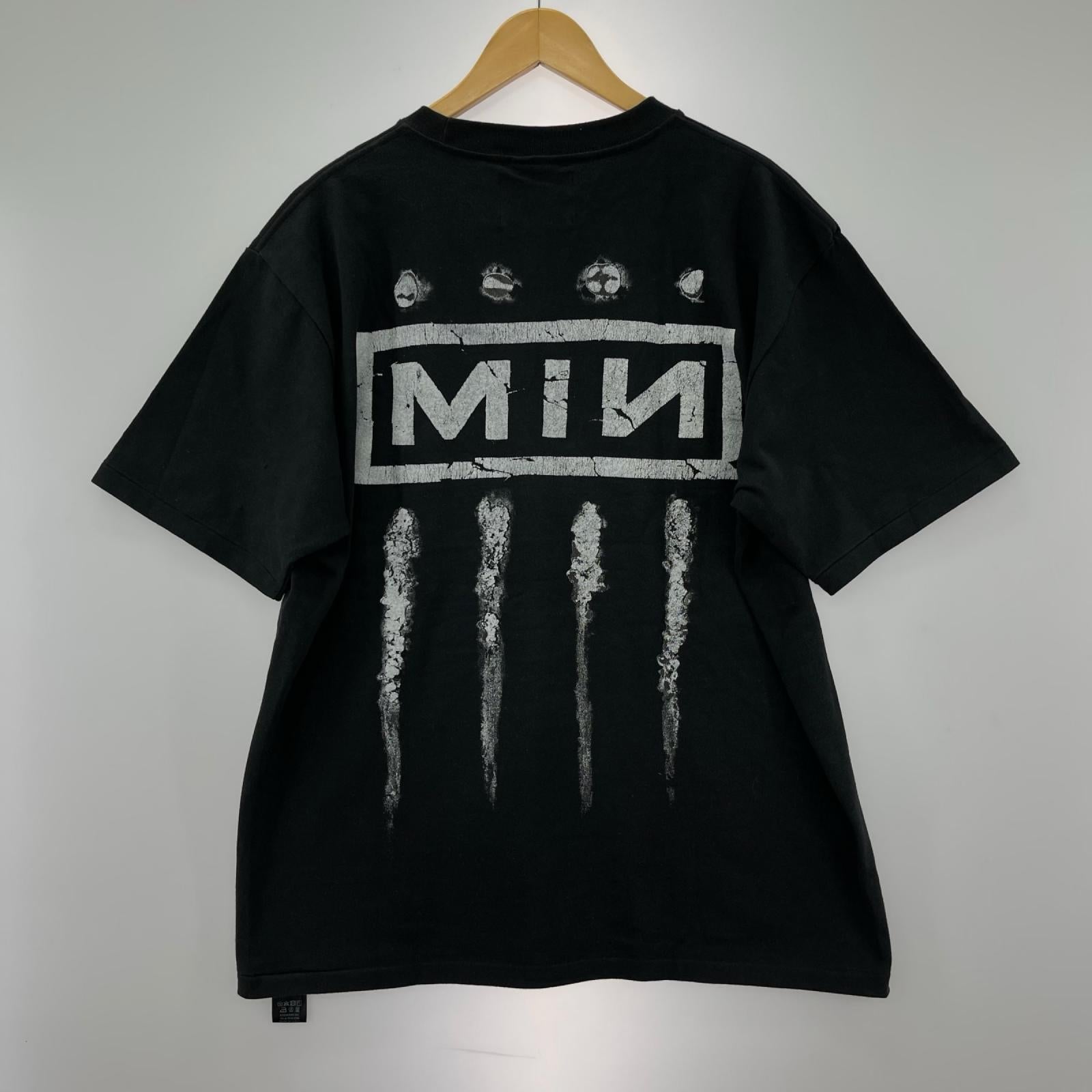 半袖Ｔシャツ MINUS Bootleg Tee MONOCHROME SHINE BLACK L 黒 2 ブラック