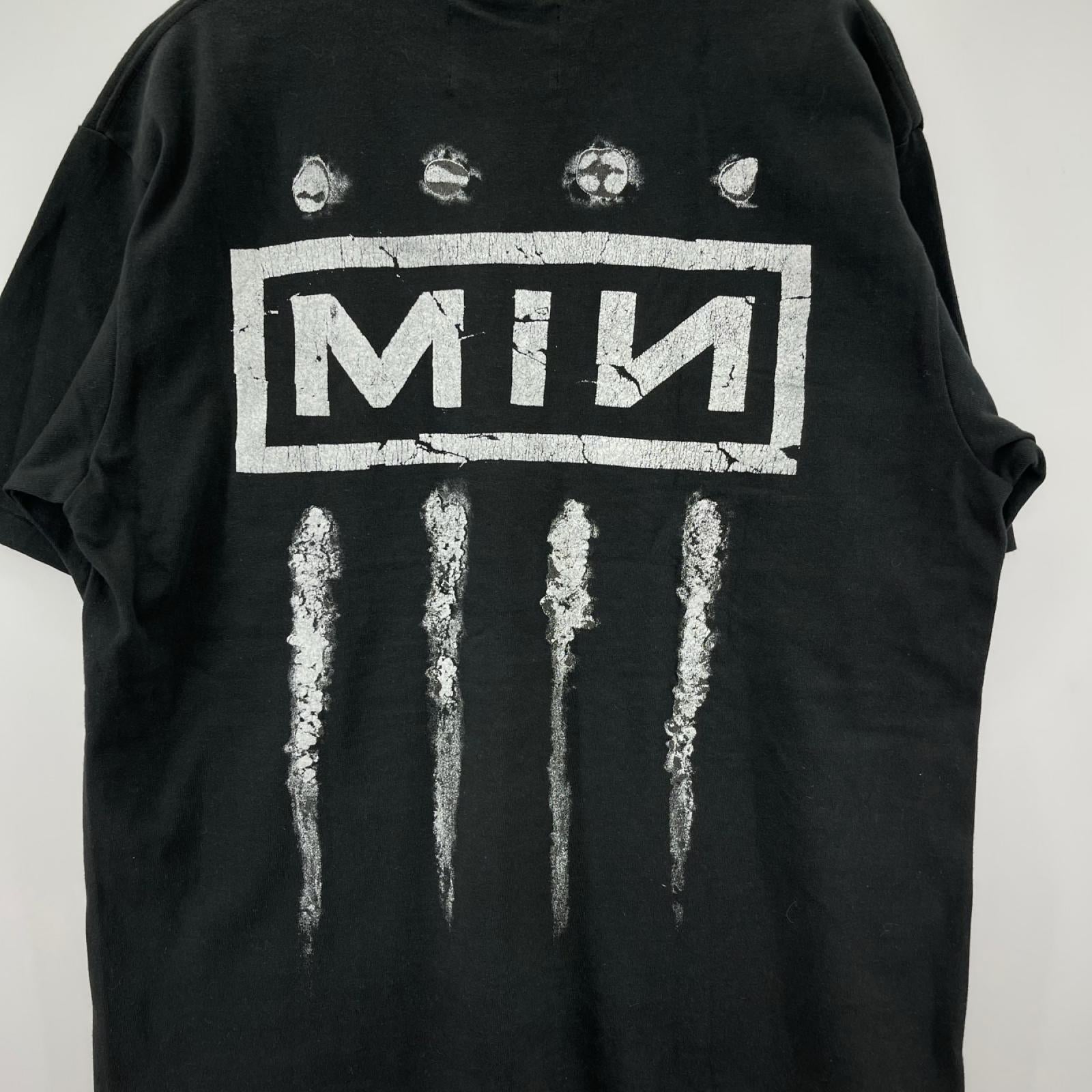 半袖Ｔシャツ MINUS Bootleg Tee MONOCHROME SHINE BLACK L 黒 2 ブラック