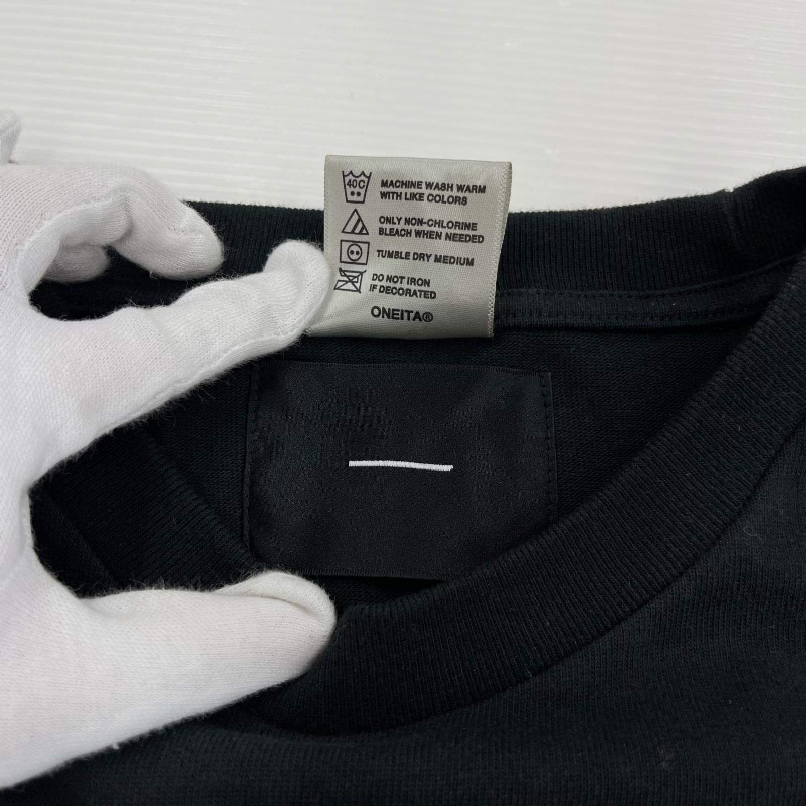 半袖Ｔシャツ MINUS Bootleg Tee MONOCHROME SHINE BLACK L 黒 2 ブラック