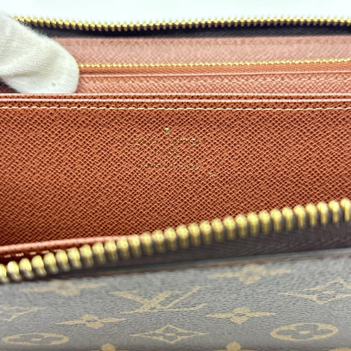 LV/ジッピー・ウォレット 新型(ブラウン)/モノグ M42616