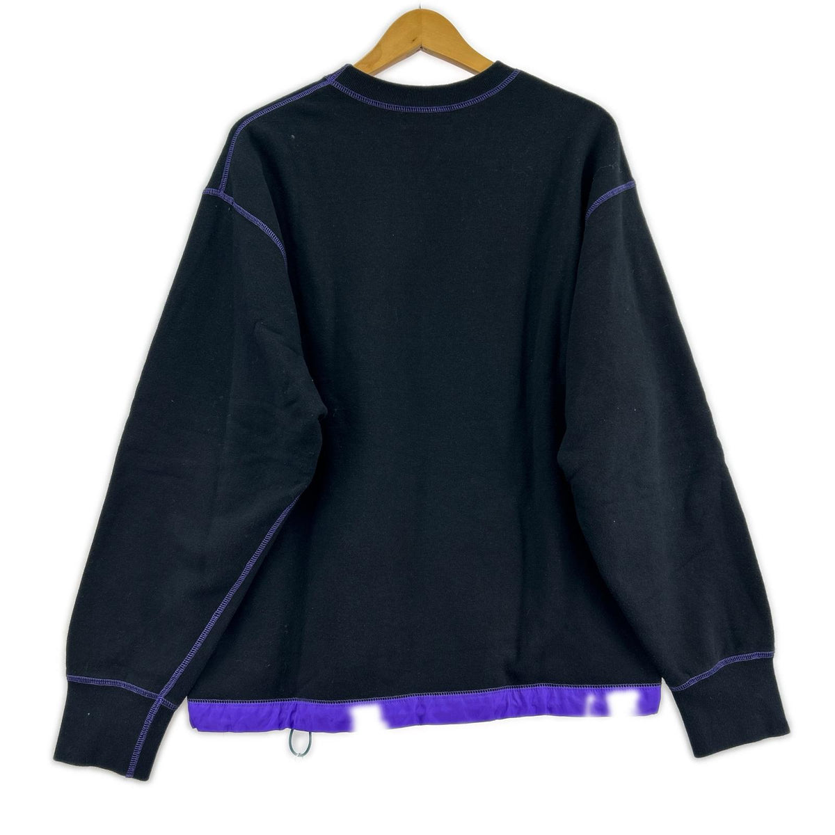 スウェット 20SS GINZA SIX限定 サテン切替 黒 (2) 2 ブラック