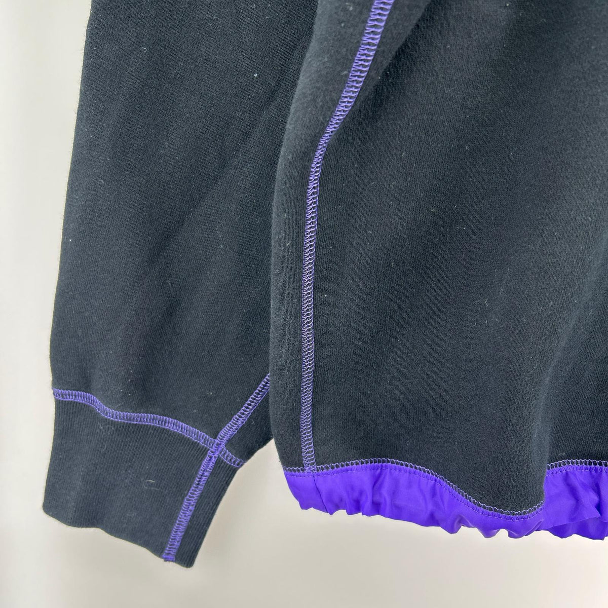 スウェット 20SS GINZA SIX限定 サテン切替 黒 (2) 2 ブラック