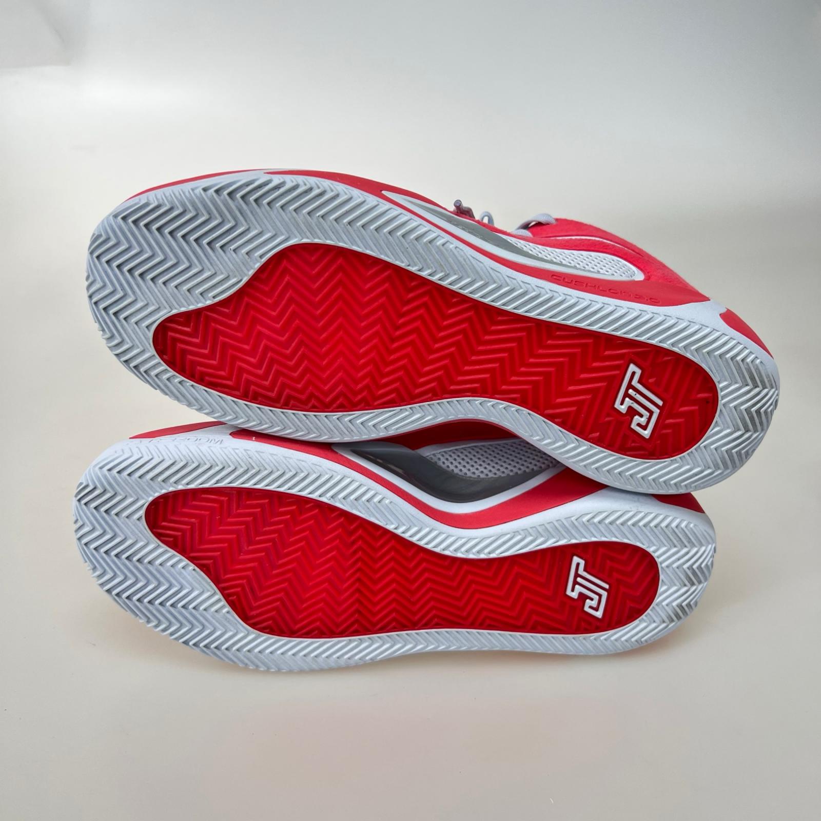 スニーカー Jordan Tatum 4 赤 27.0cm 27cm (US9 UK8 1/2 EU44)