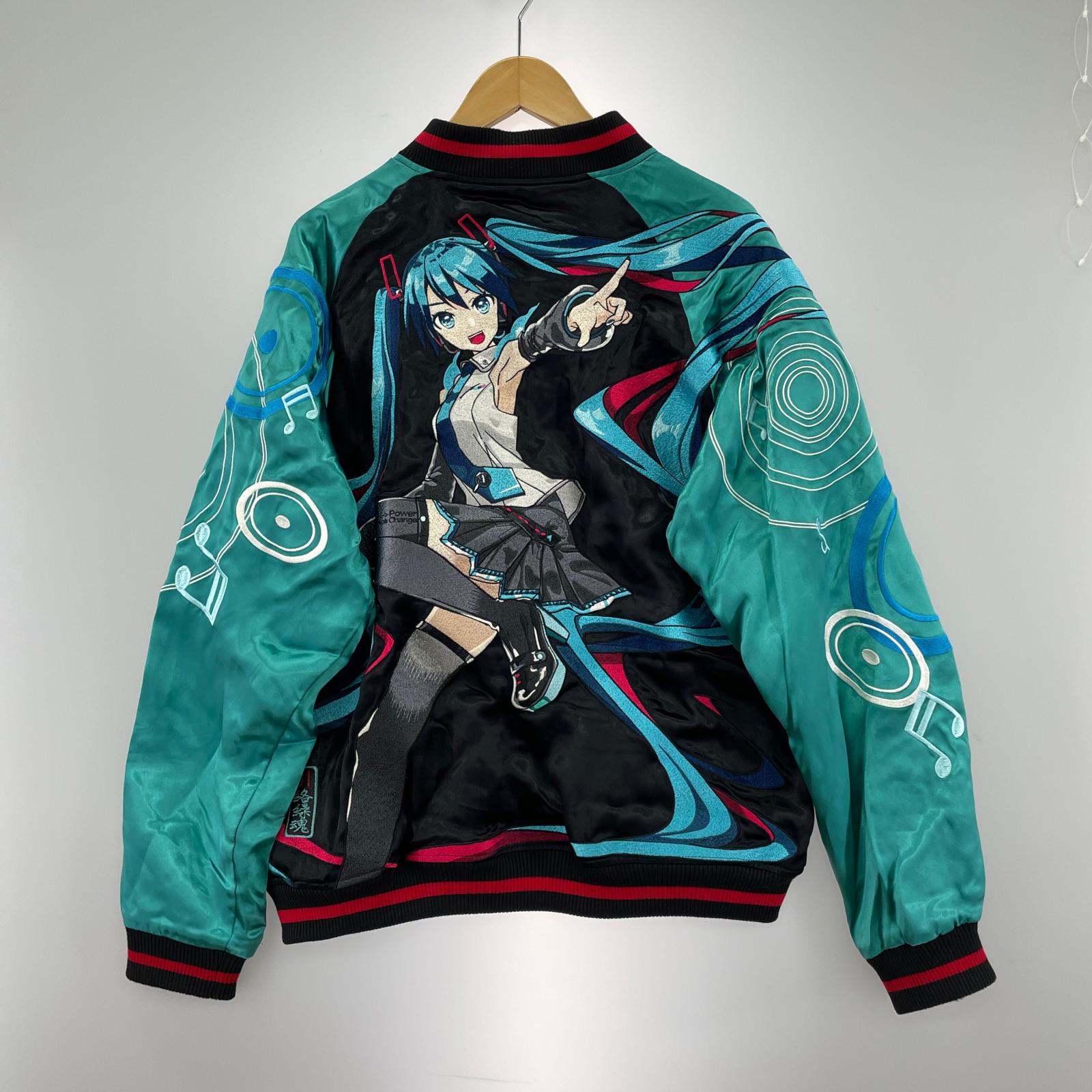 ジャケット 絡繰魂 サテンスカジャン (L) L マルチカラー