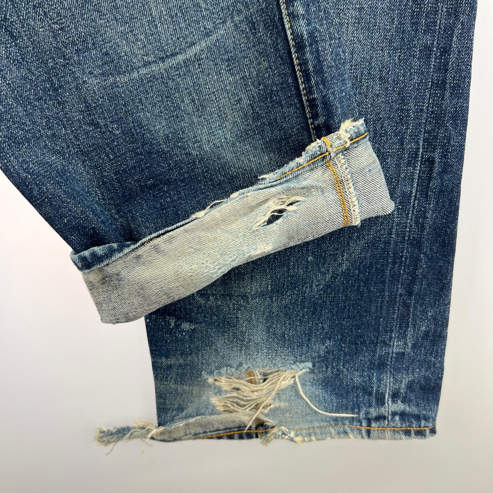 デニムパンツ 201xx　USA製　W32 32 ネイビー