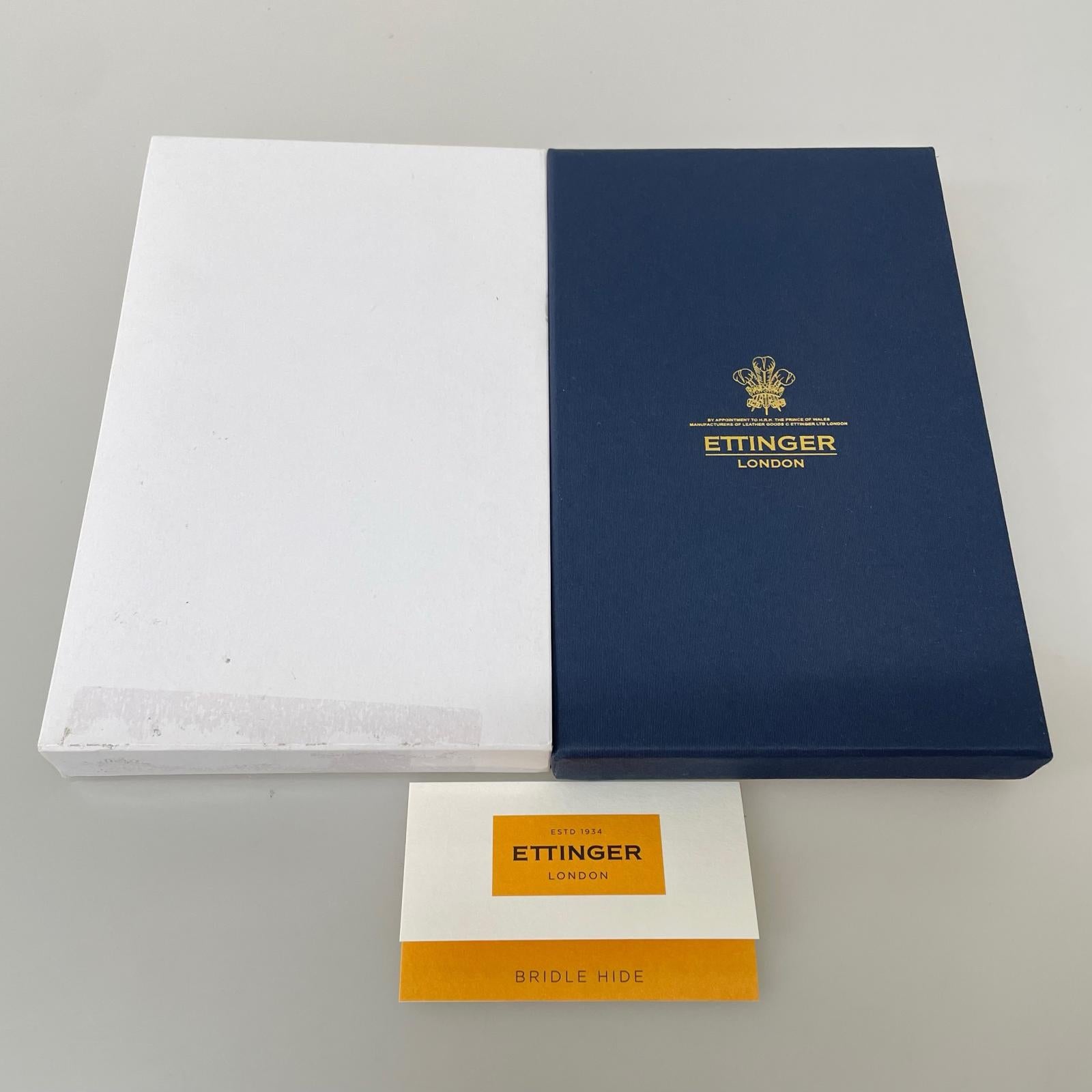 長財布 ETTINGER 2つ折り長財布 ブラック
